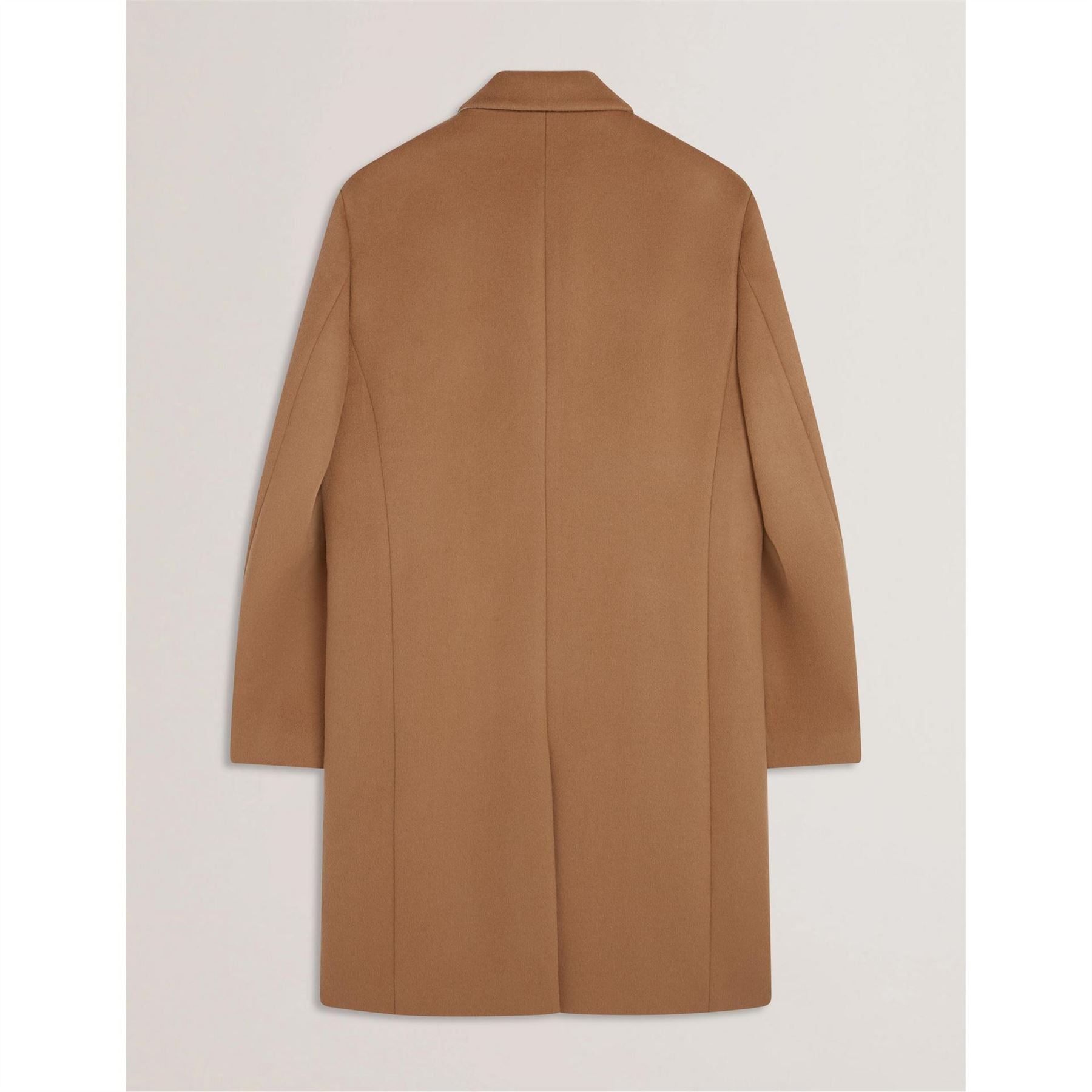 Ted Baker Solid Patterned Over Coat with Flap Pocket