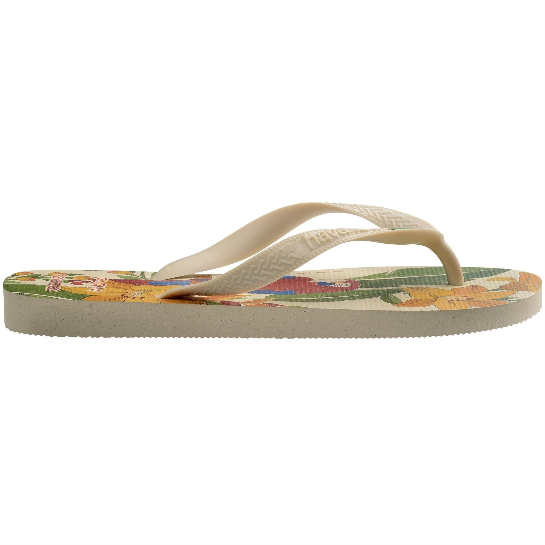 Havaianas Floral Patterned Thong Toe Flip Flops