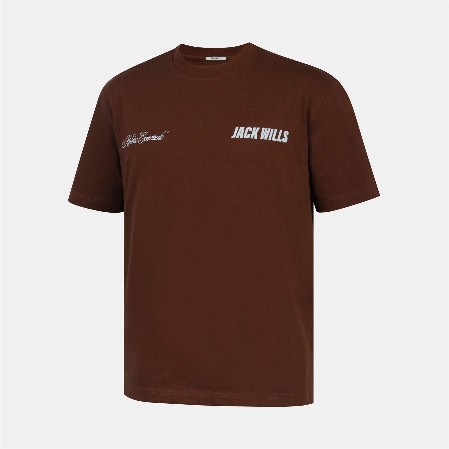 Jack Wills Script Mix Cotton Short Sleeve Oversized T-Shirt