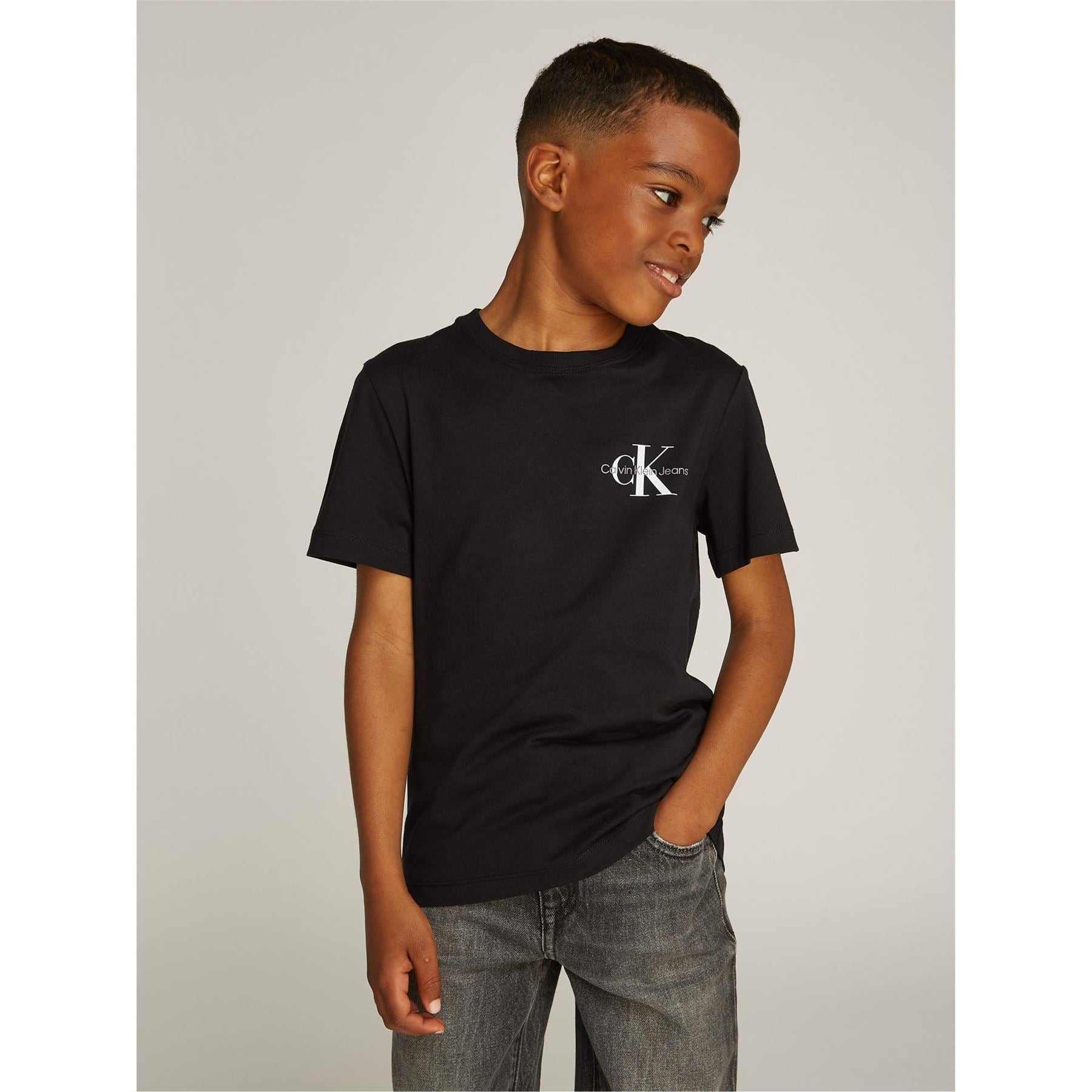 Calvin Klein Jeans Regular Fit Short Sleeve Crew Neck T-Shirt