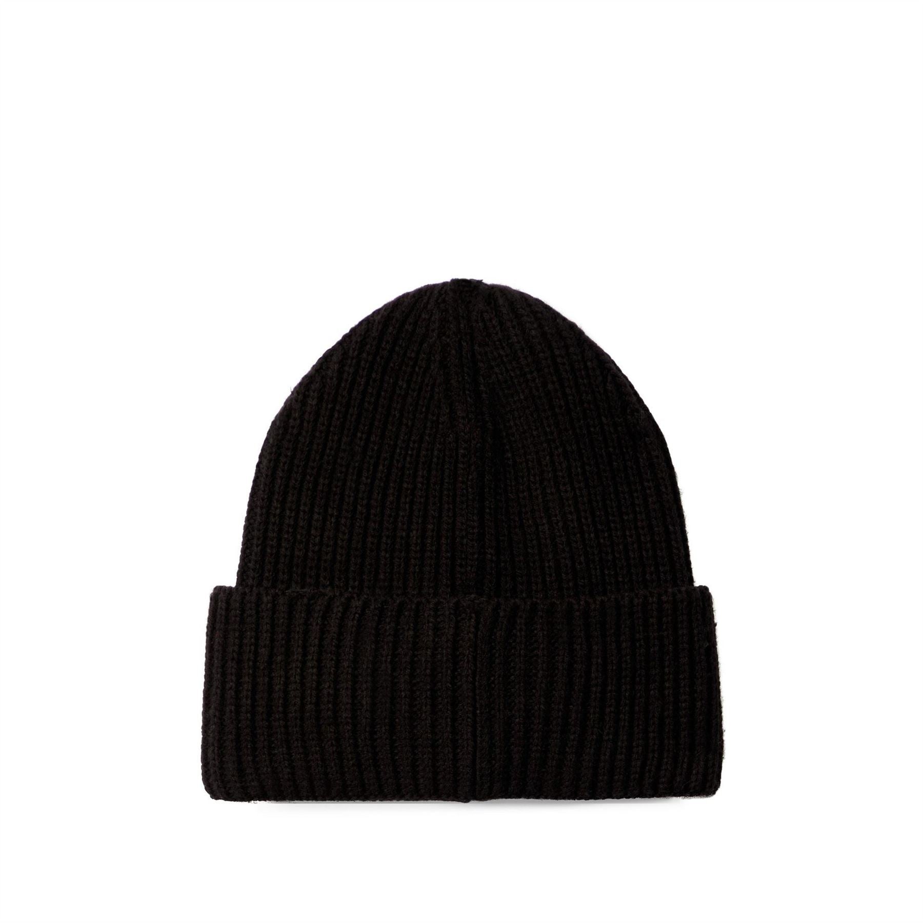 Calvin Klein Jeans Junior Monogram Ribbed Turn Up Beanie