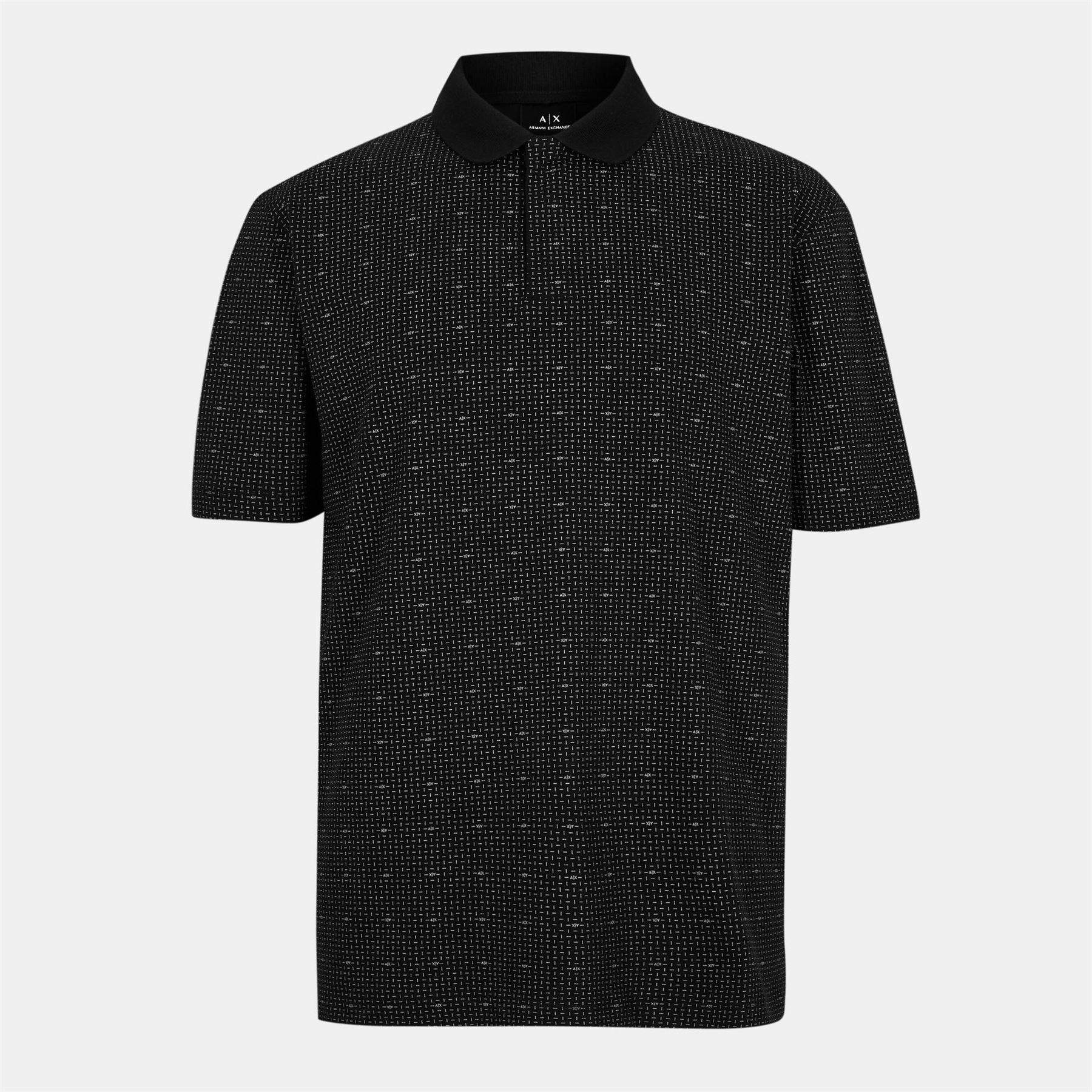 Armani Exchange Short Sleeve Polo Shirt