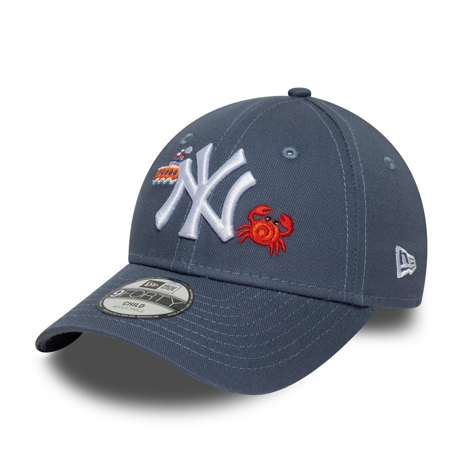 New Era Embroidered Adjustable Baseball Cap With Logo