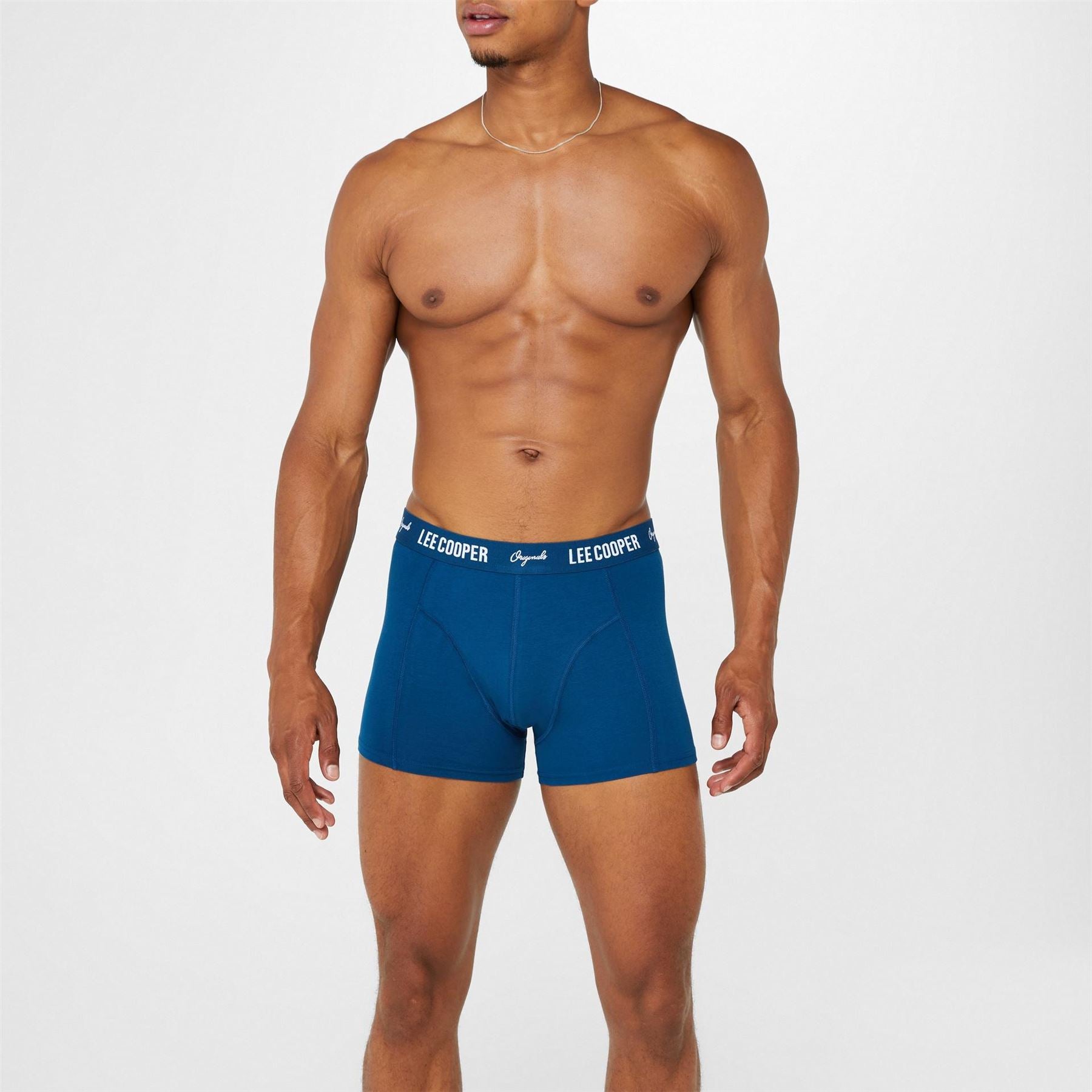 Lee Cooper Mens Cooper Essential Boxer Trunk 5 Pack