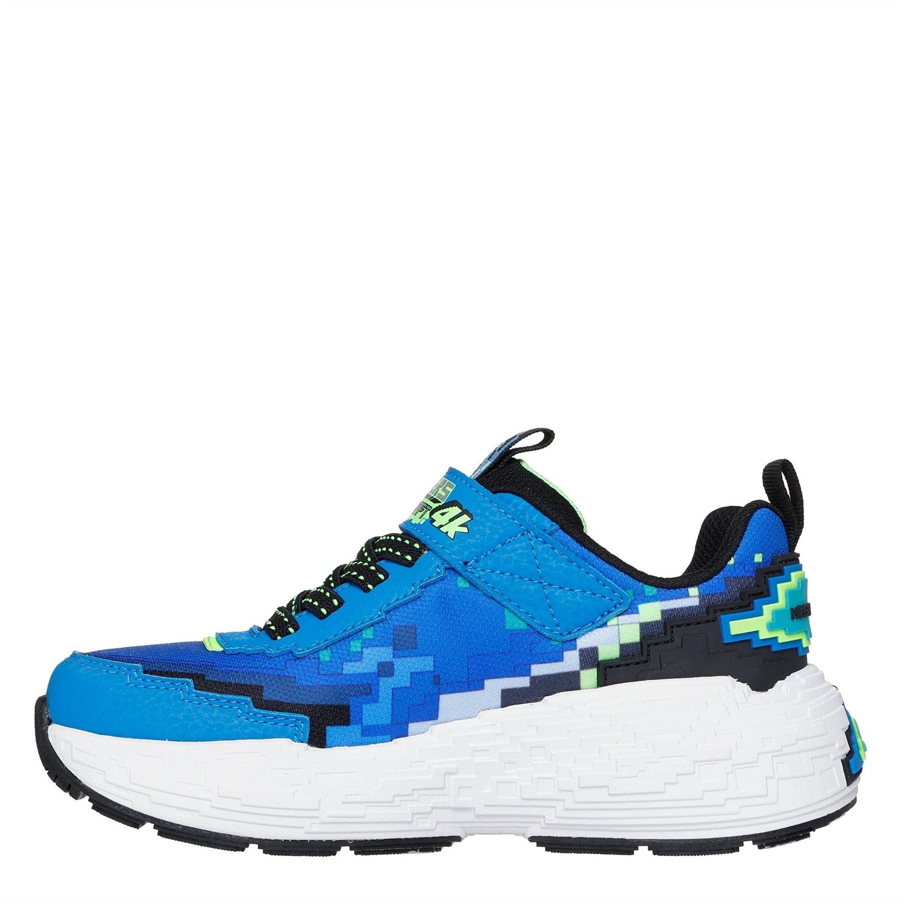 Skechers  And  Strap Sneaker W Pixel Detail Low Top Trainers Boys