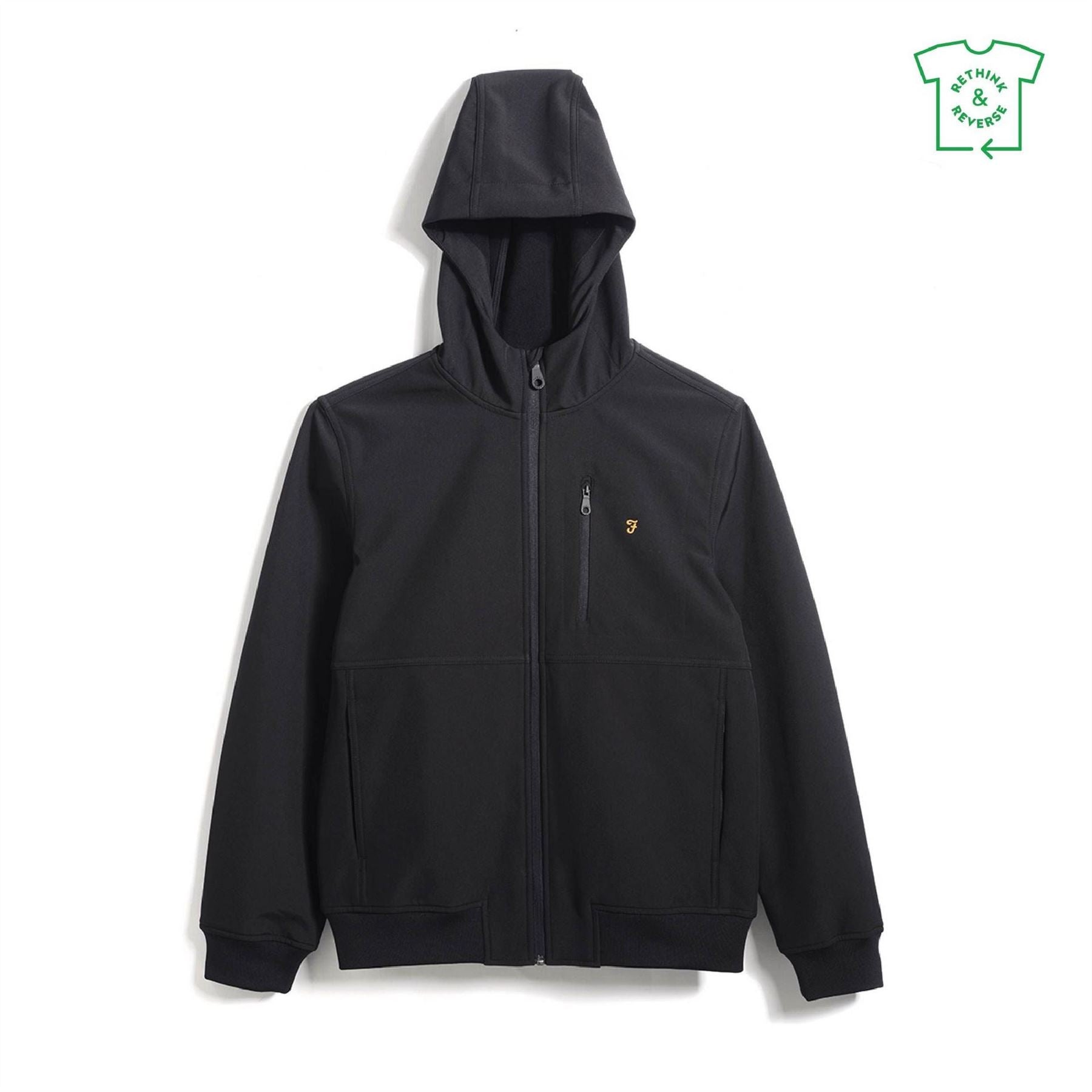 Farah Faux Fur Hooded Coat