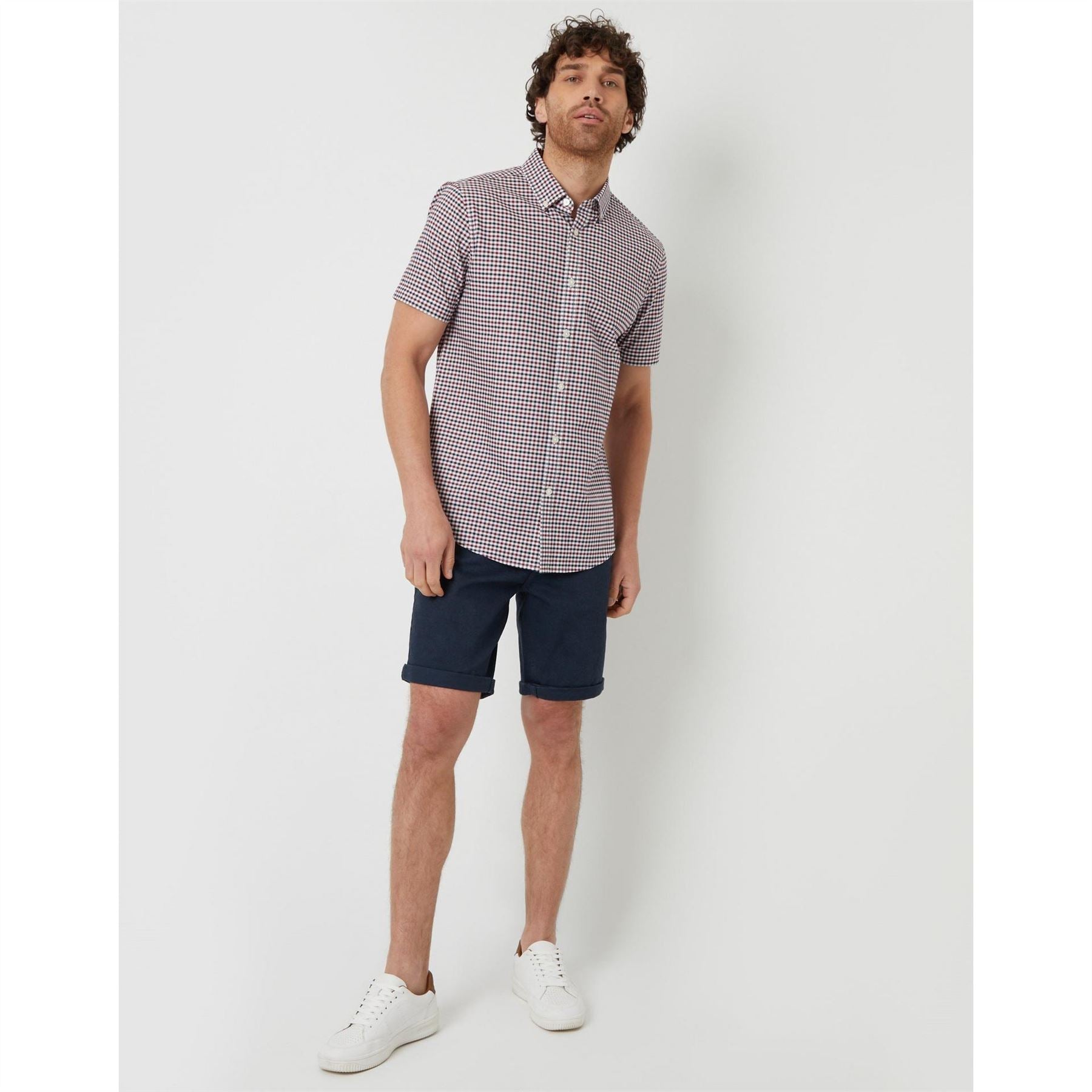 Threadbare Marc Short Sleeve Dress Shirt