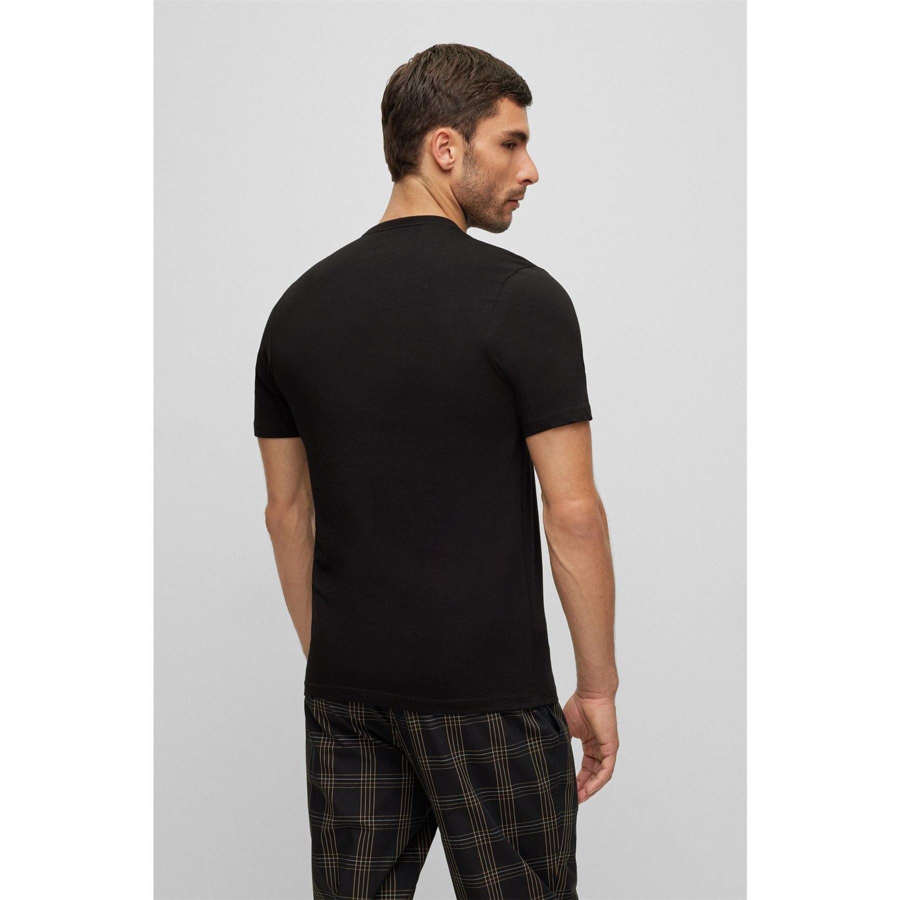 Boss BOSS Bodywear 3 Pack Premium Cotton T Shirts   Crew Neck