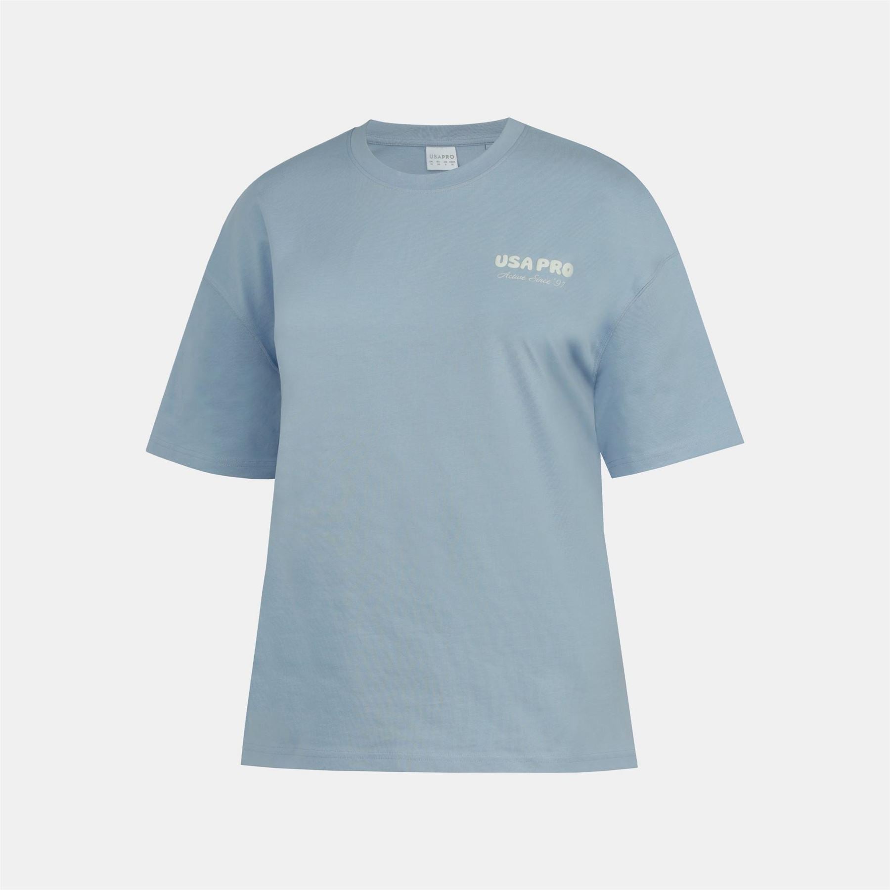 USA Pro Graphic Cotton Short Sleeve Oversized T-Shirt