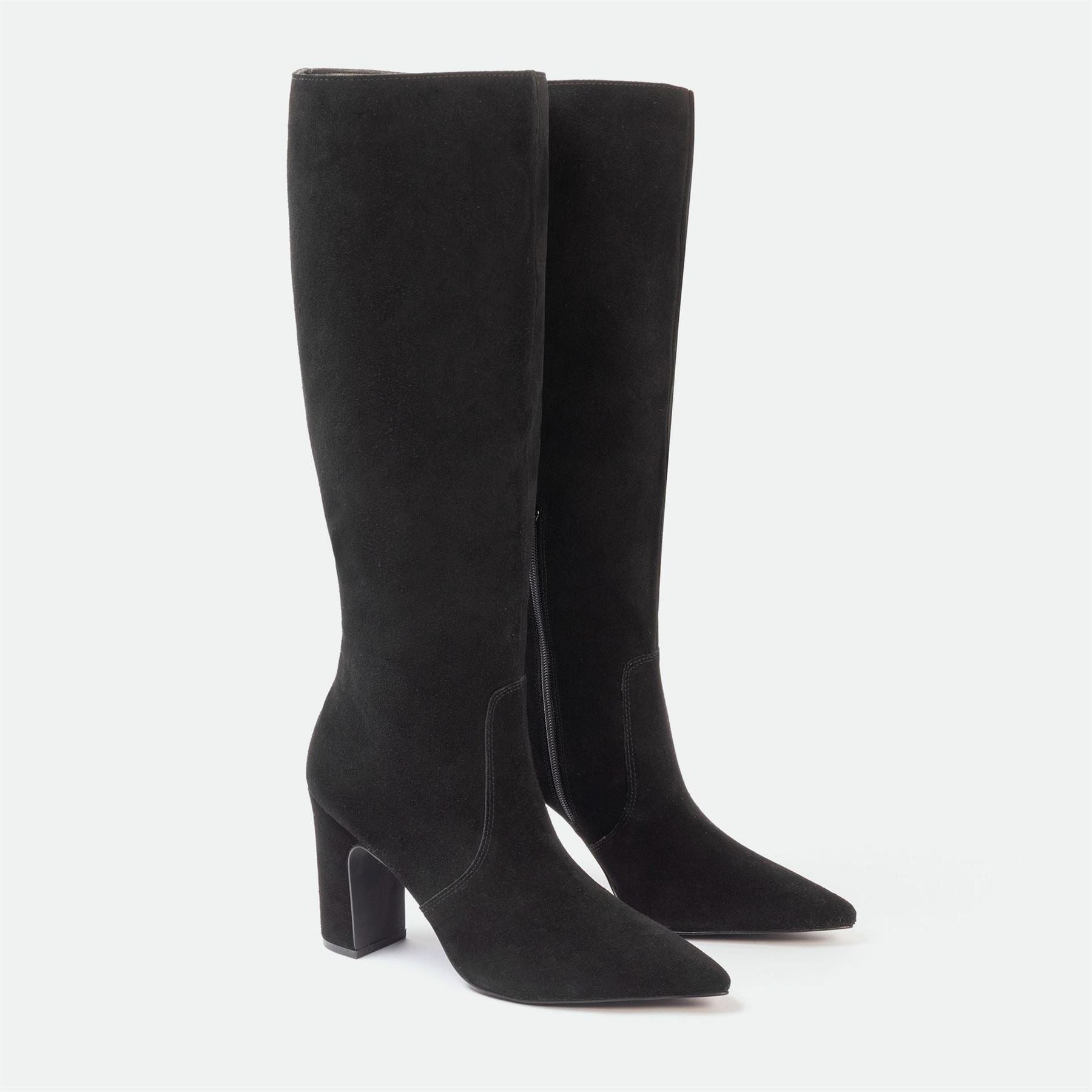 I Saw It First Saw It First Knee High Suede Boots Woman