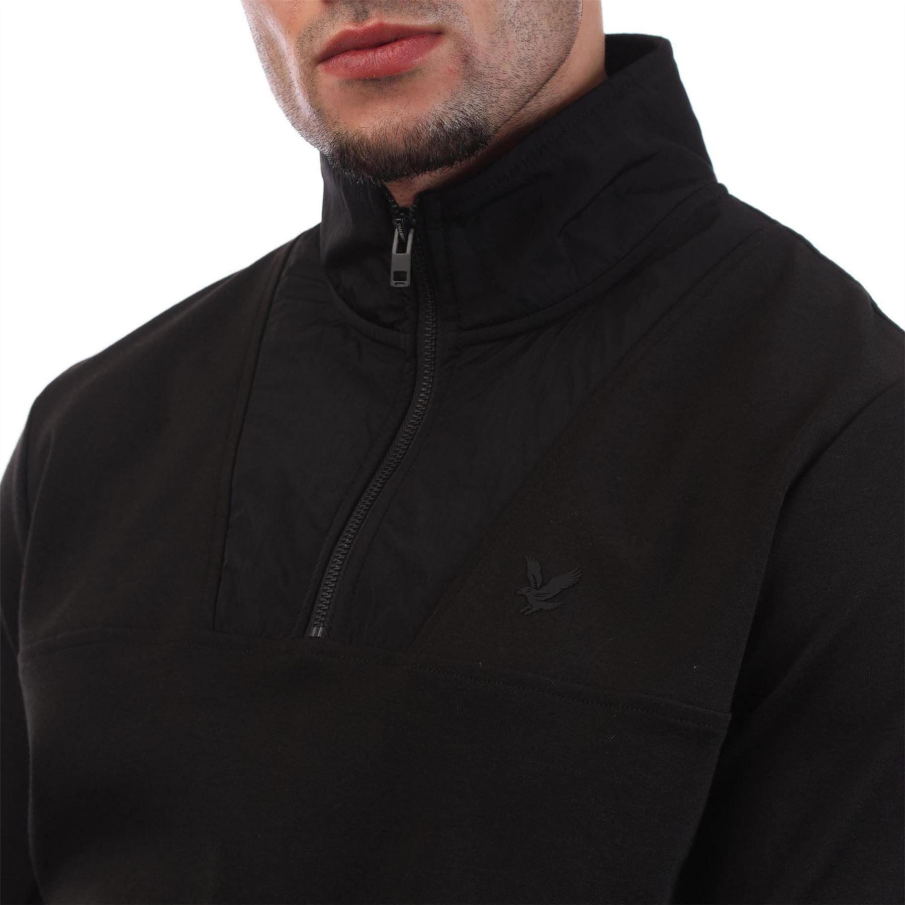 Lyle and Scott Hybrid Quarter Zip