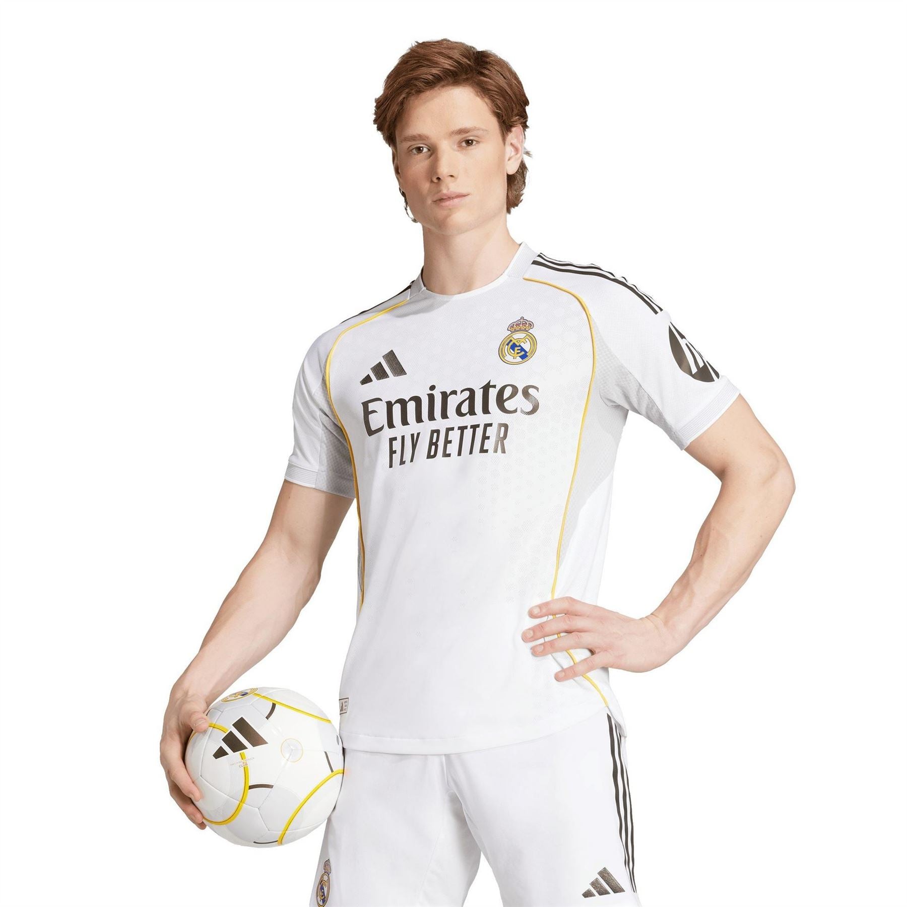 adidas Madrid Authentic Home Shirt 2025 2026 Adults