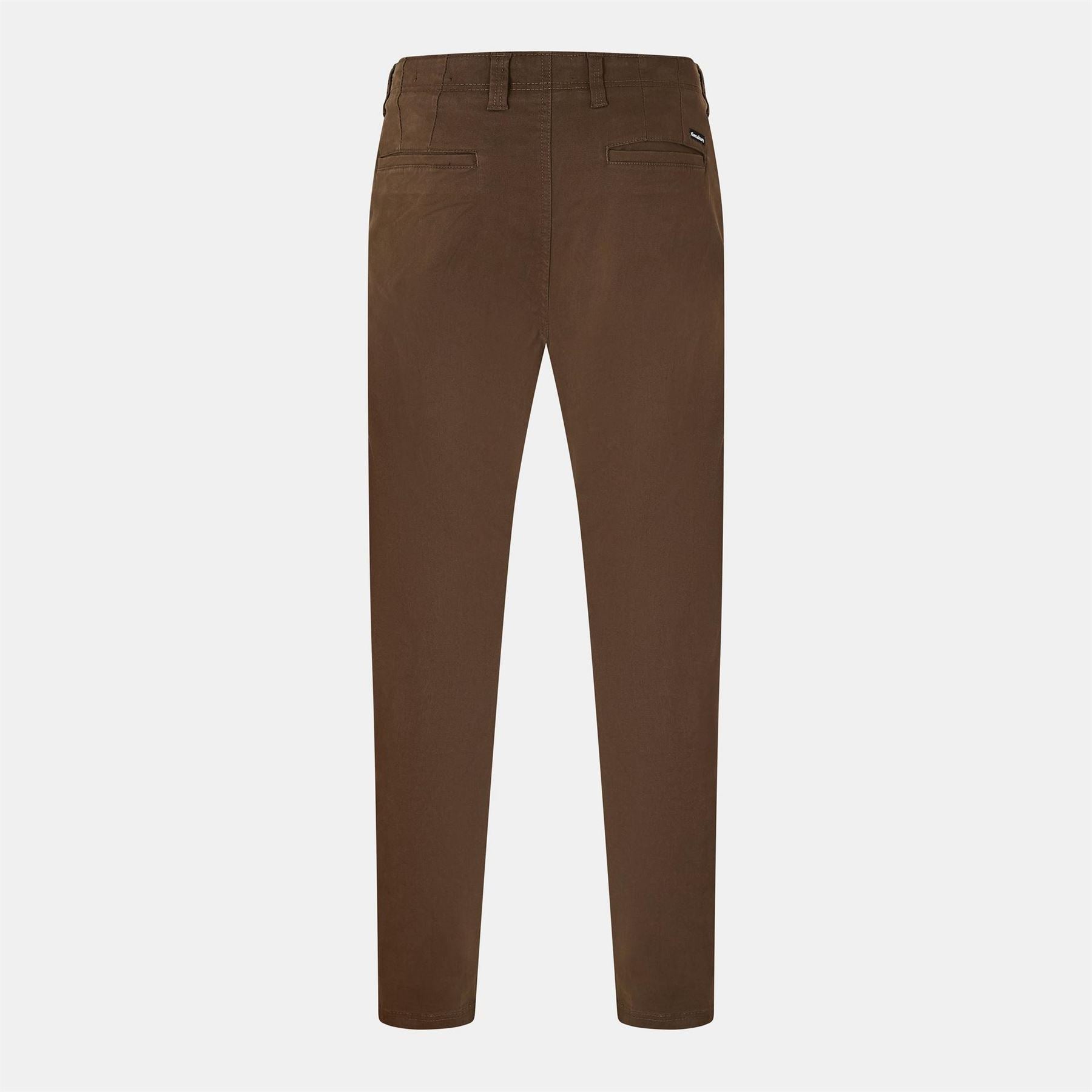 Threadbare Cast Solid Patterned Slim Trousers