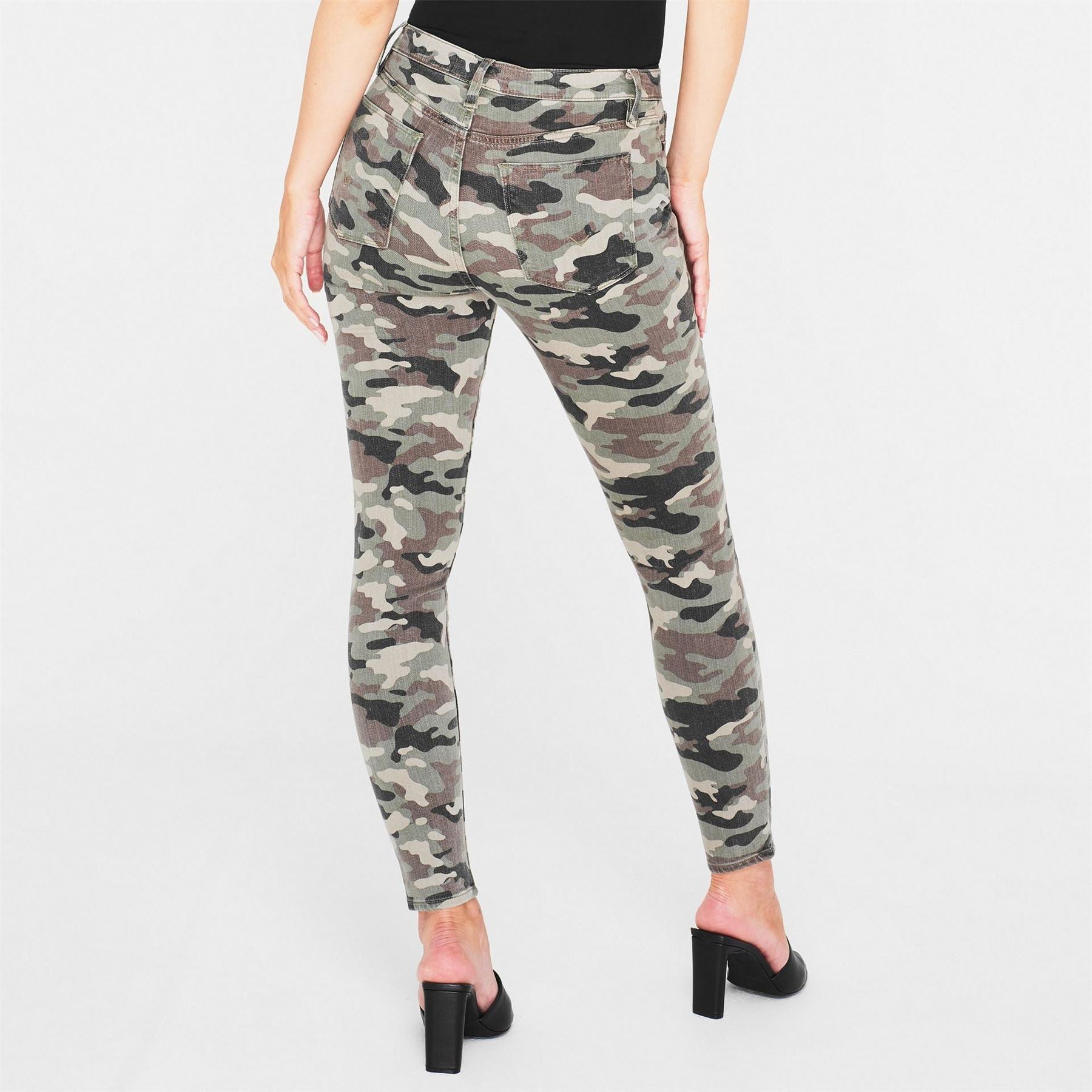 Hudson High Rise Super Skinny Jeans