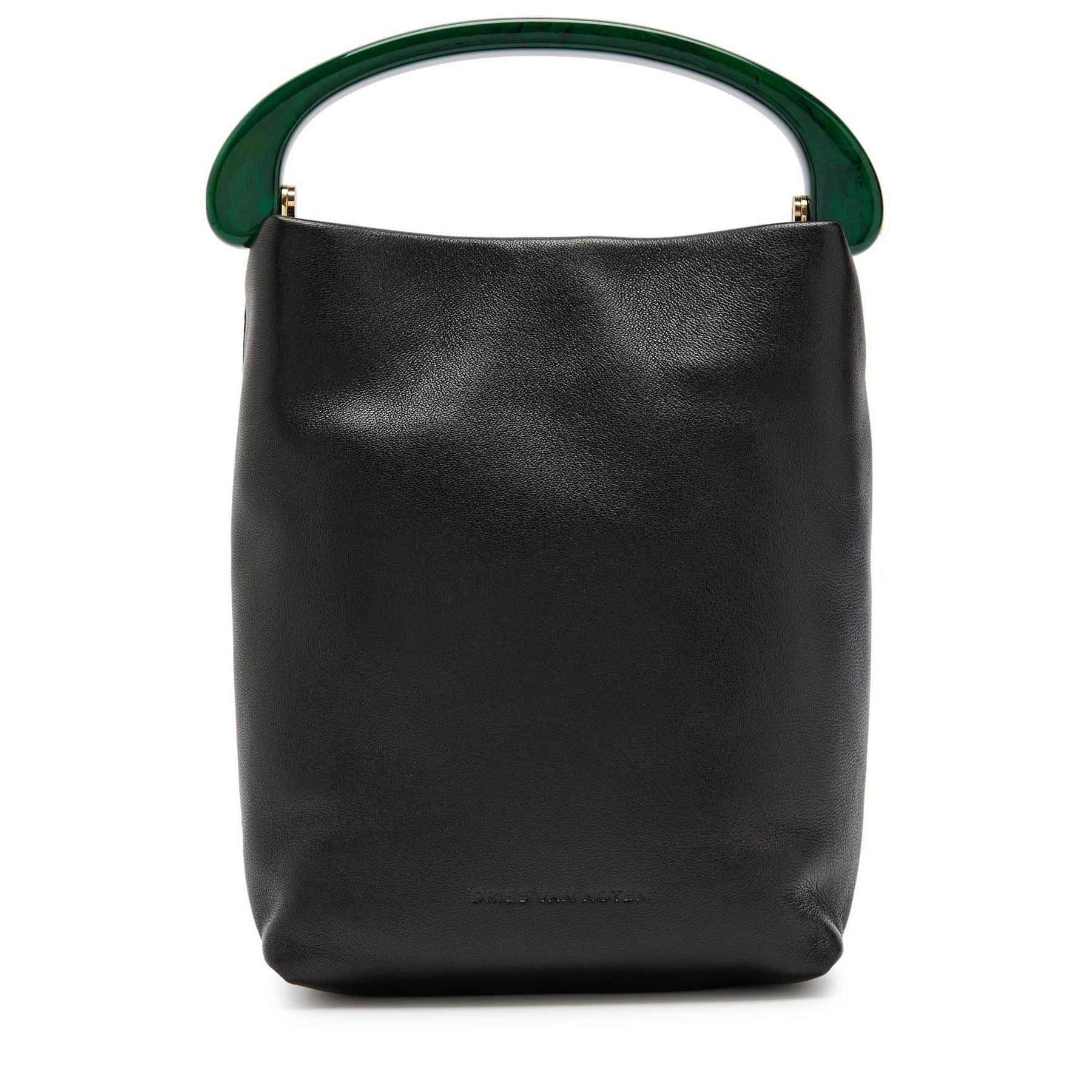 Dries Van Noten Leather Bag Top Handle