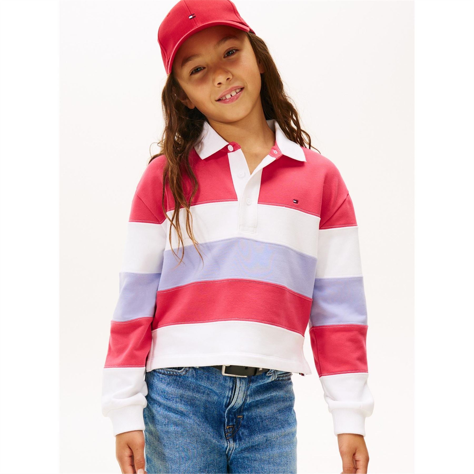 Tommy Hilfiger Clrblk Long Sleeve Polo Shirt