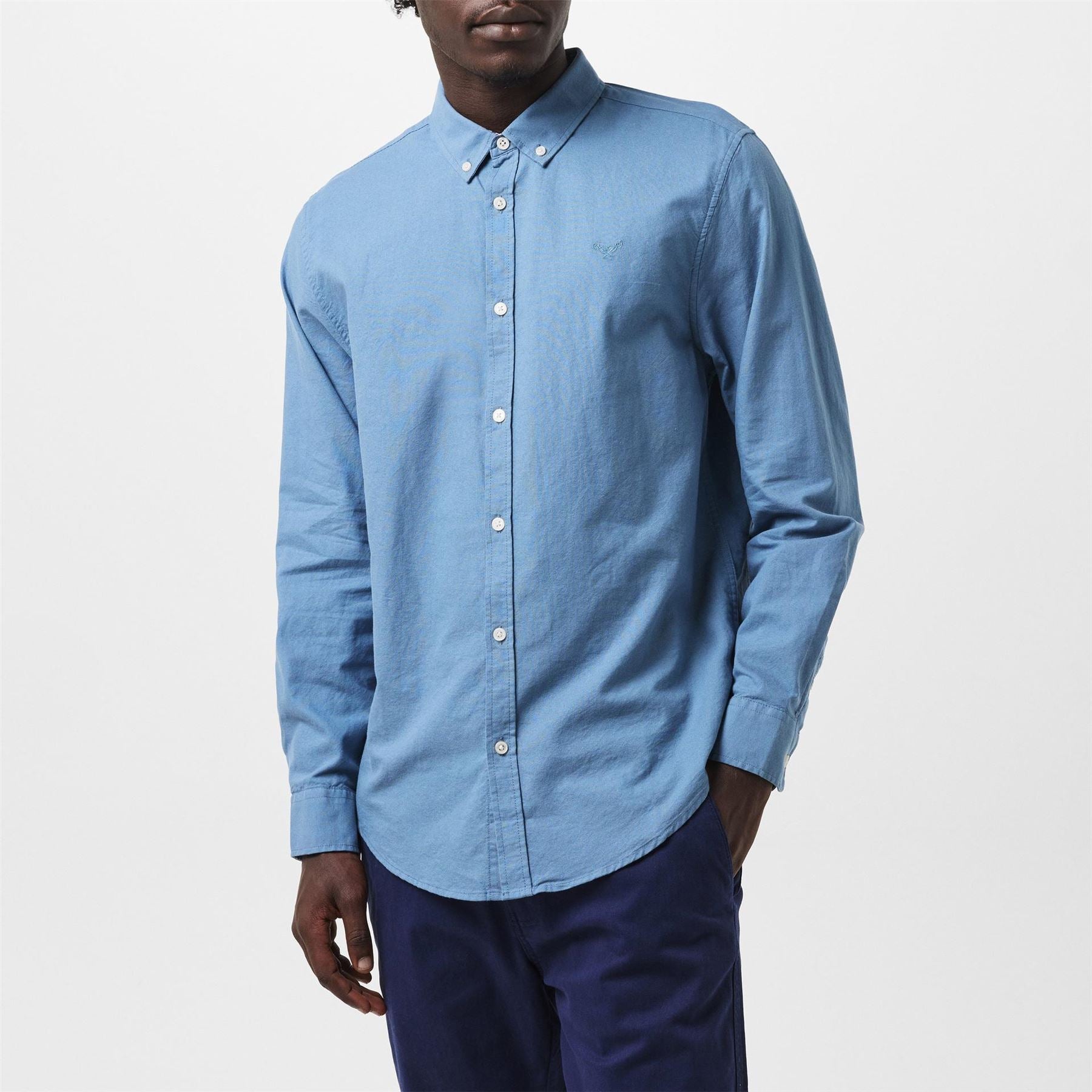 Threadbare Beaconsfield Long Sleeve Oxford Shirt