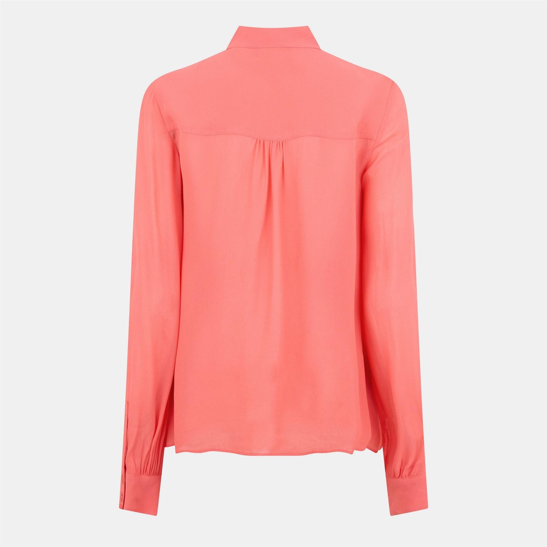 Ted Baker Relaxed Fit Band Collar Long Sleeve Cuff Shirt