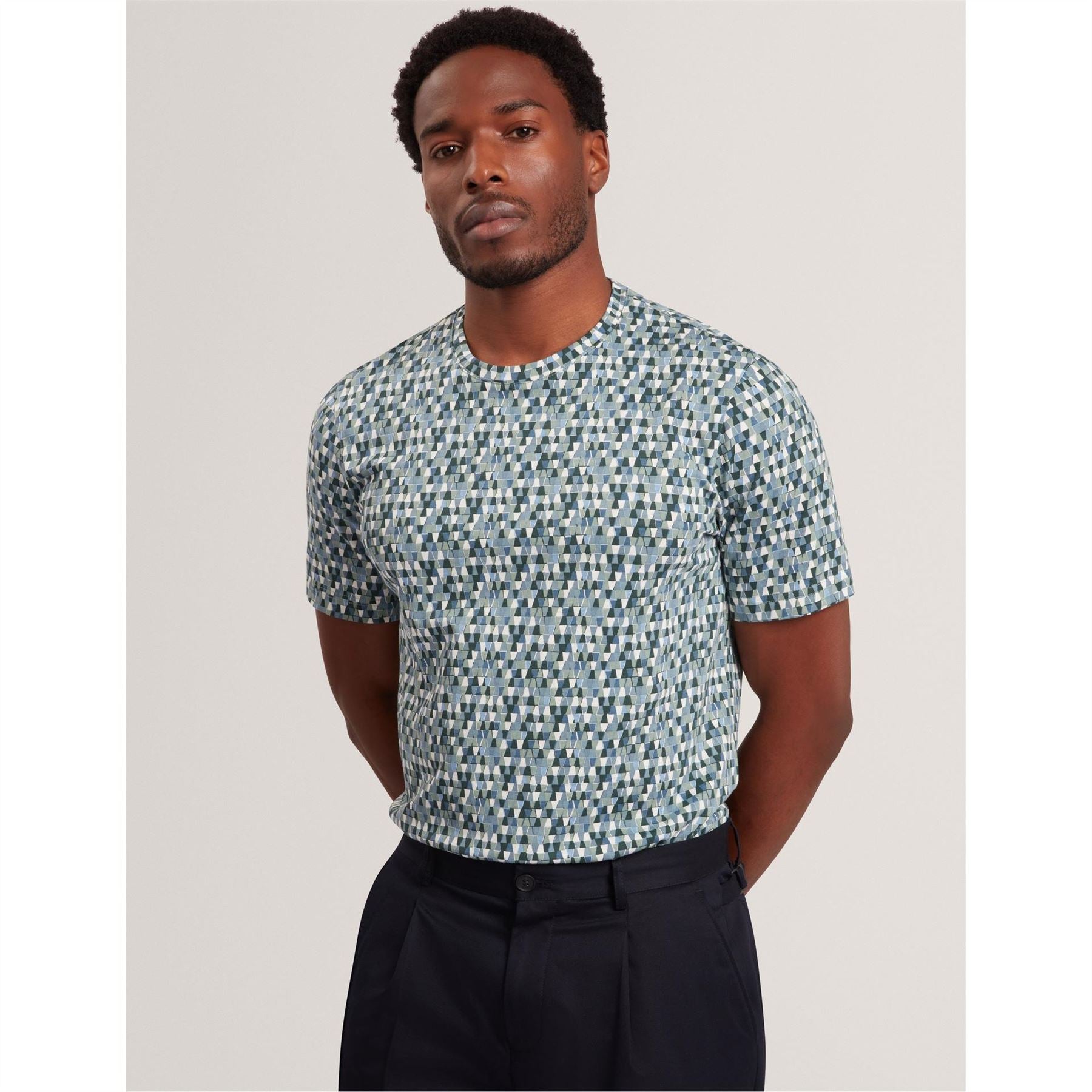 Ted Baker SS TriGeo Tee Sn62