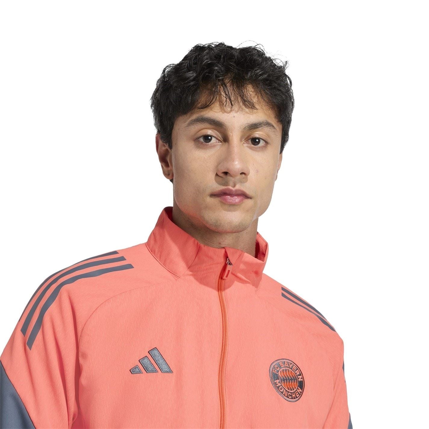 adidas Mens Bayern Tiro 25 Competition Presentation Jacket