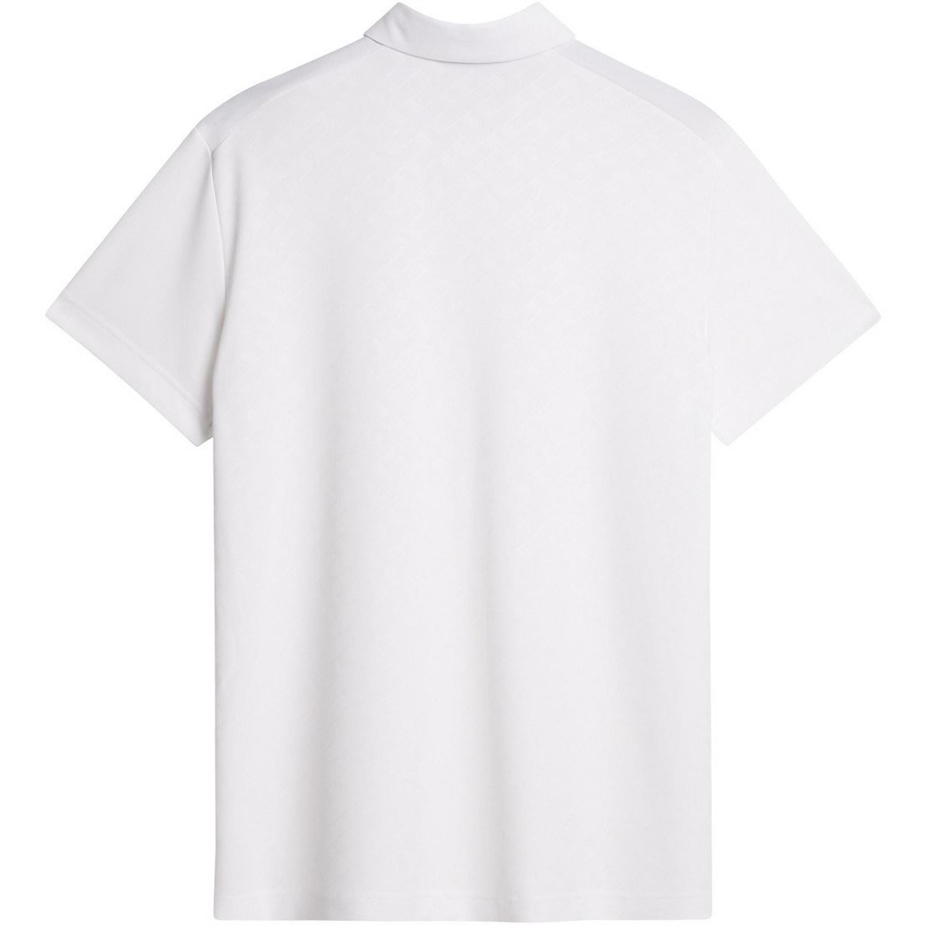 J Lindeberg Golf Collared Neck Short Sleeve Polo Shirt