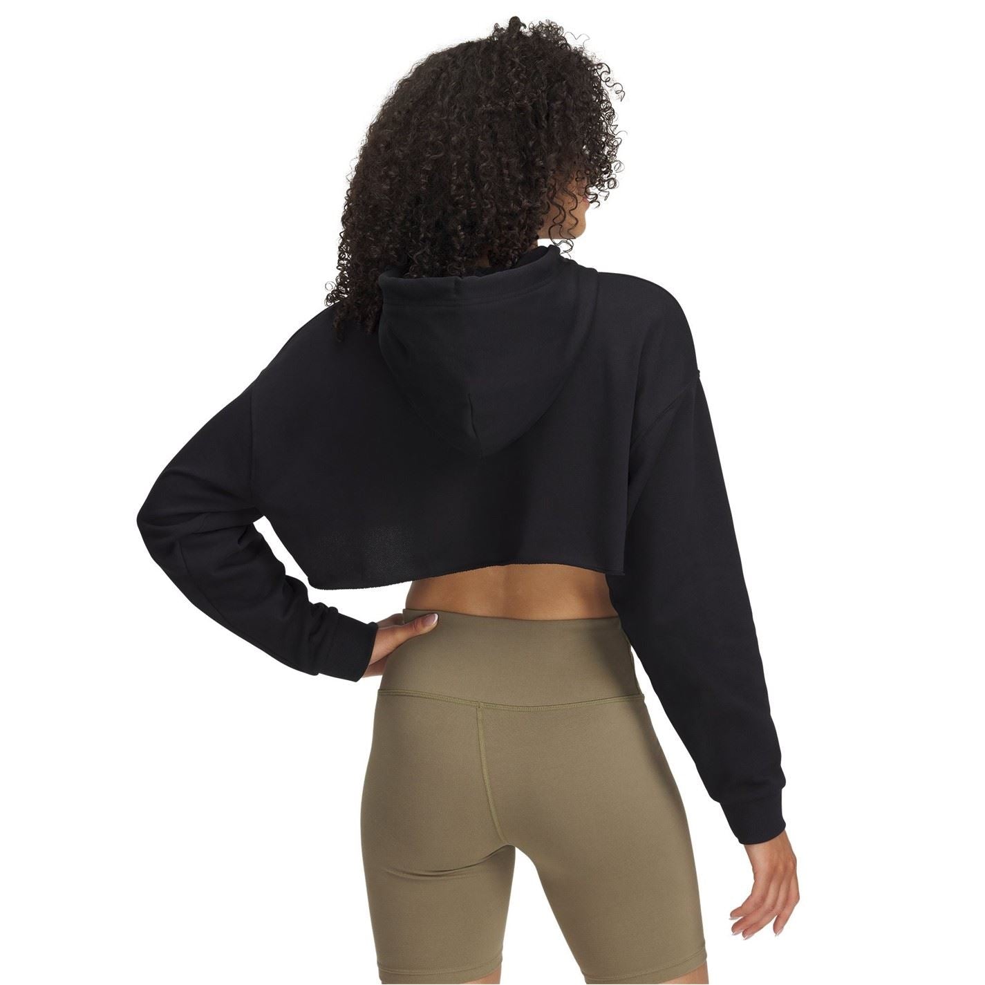 Under Armour Hooded Neck Drop Shoulder Long Sleeve Sweatshirt