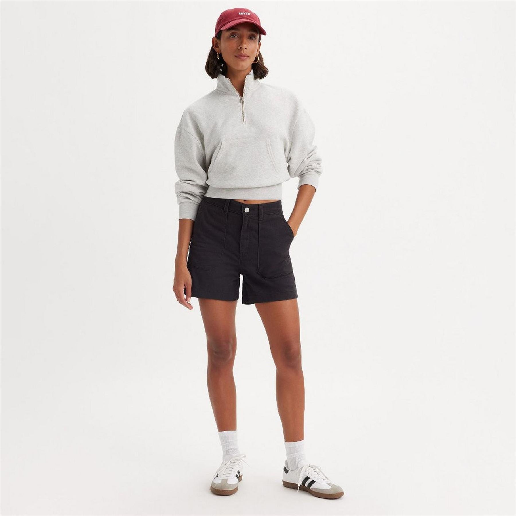 Levis Utility Denim Shorts