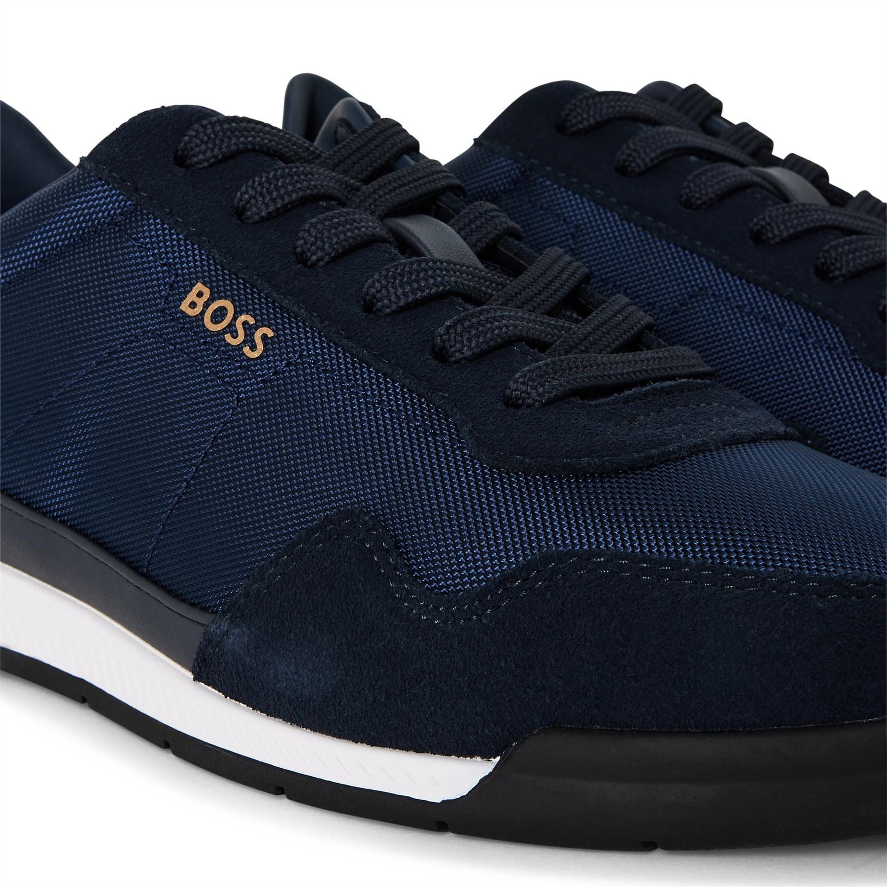 Boss Titanium Casual Low Top Trainers