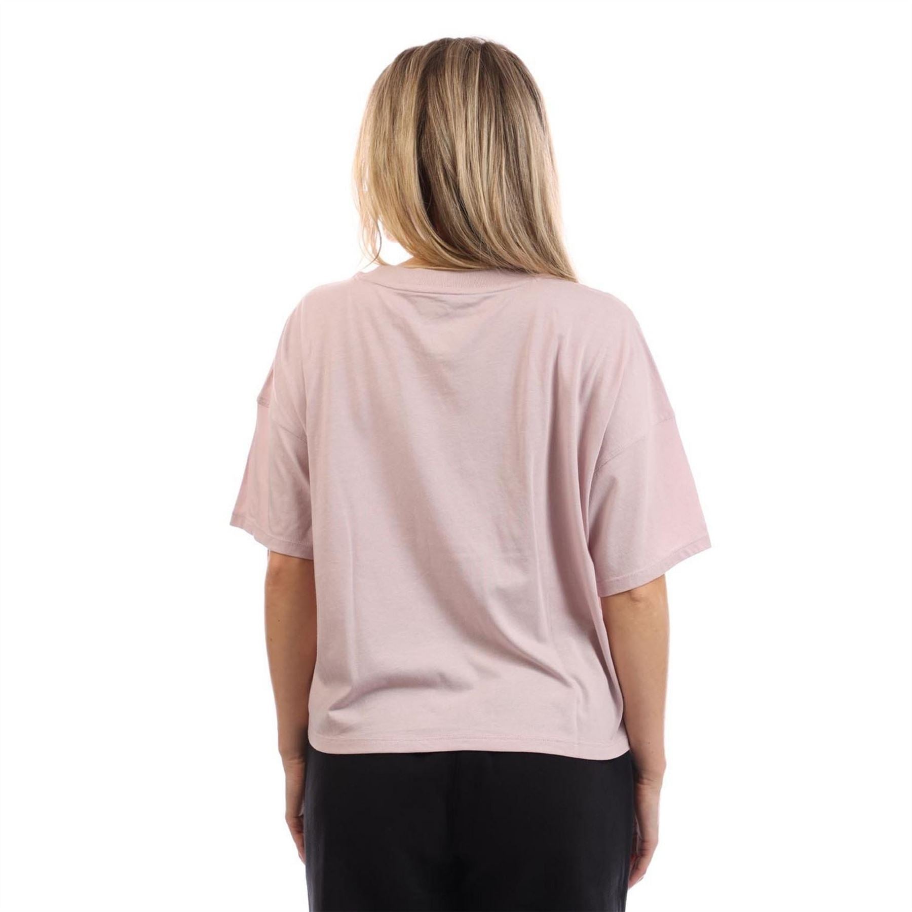 DKNY Logo Cropped T-Shirt