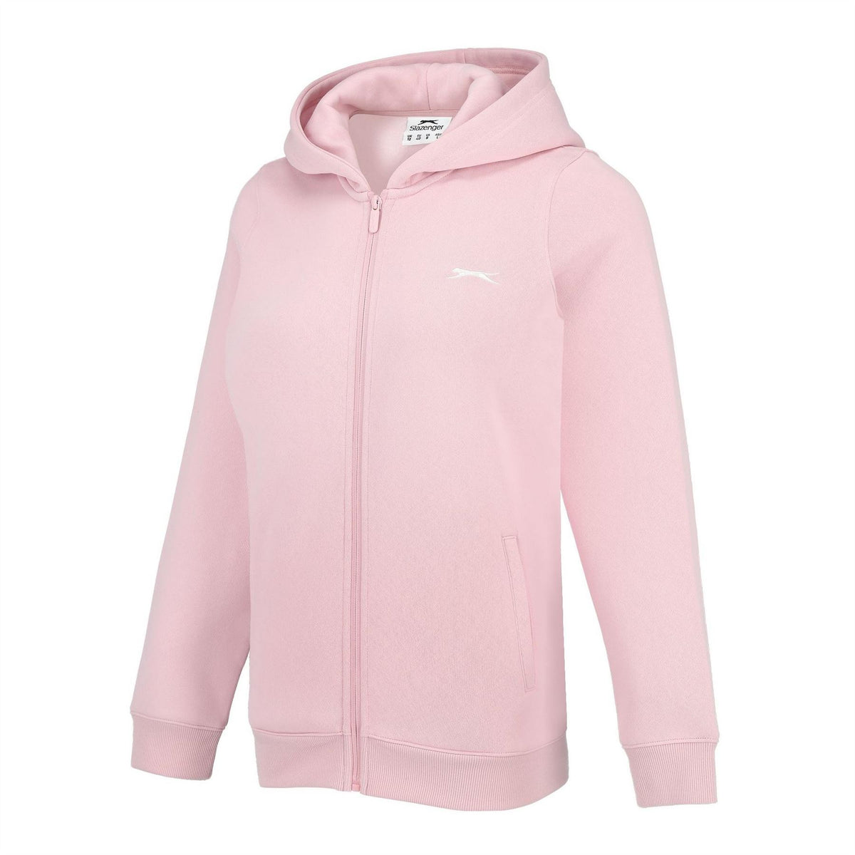 Slazenger Womens Fitted Full Zip Hoodie