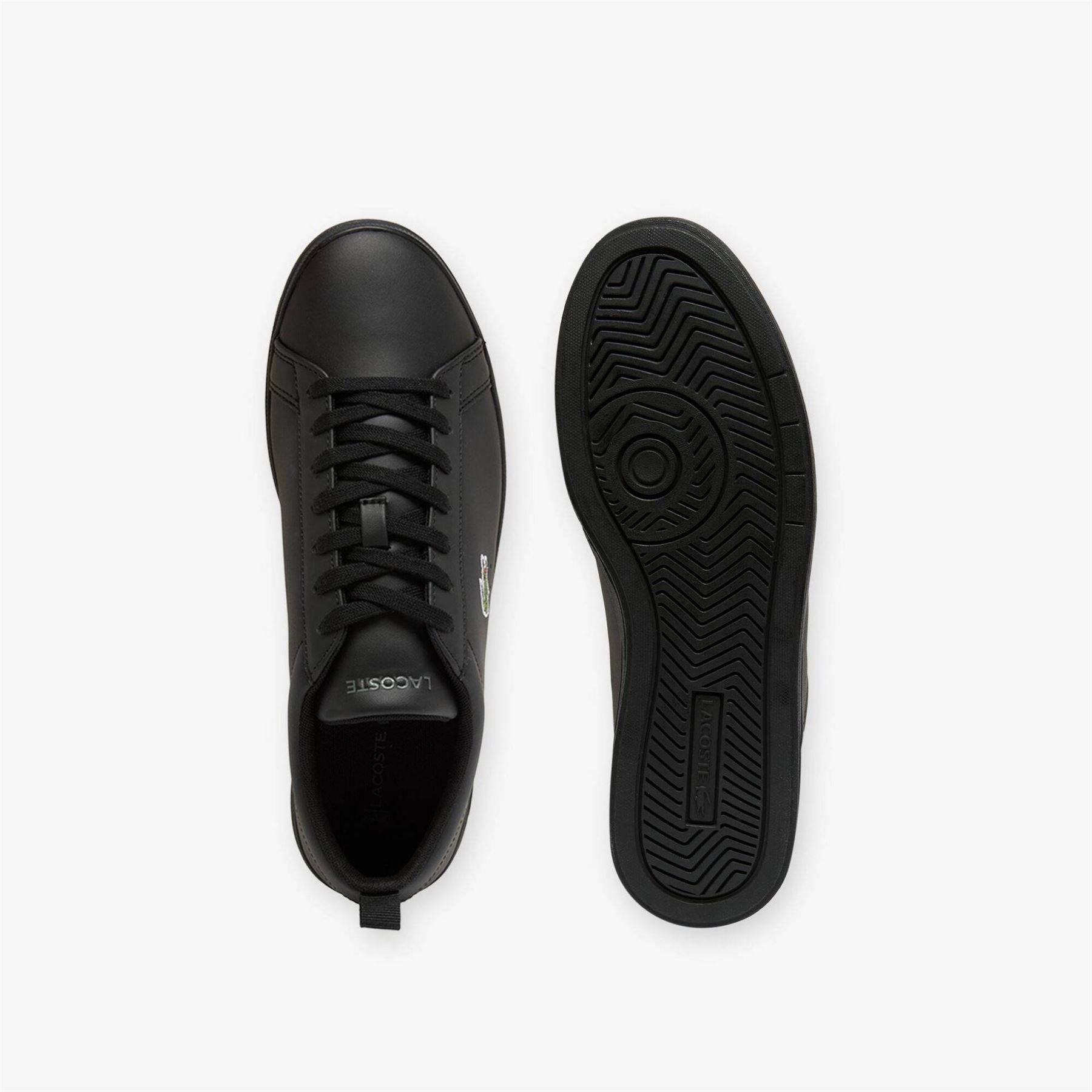 Lacoste Court Base Lace Up Low Top Trainers