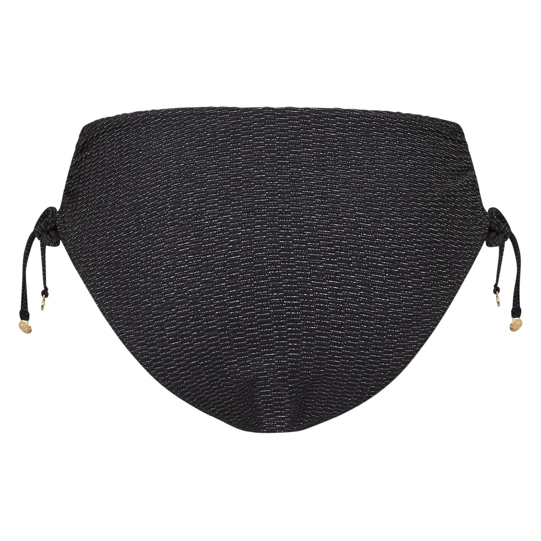 Biba Gathered High Leg Bikini Bottoms