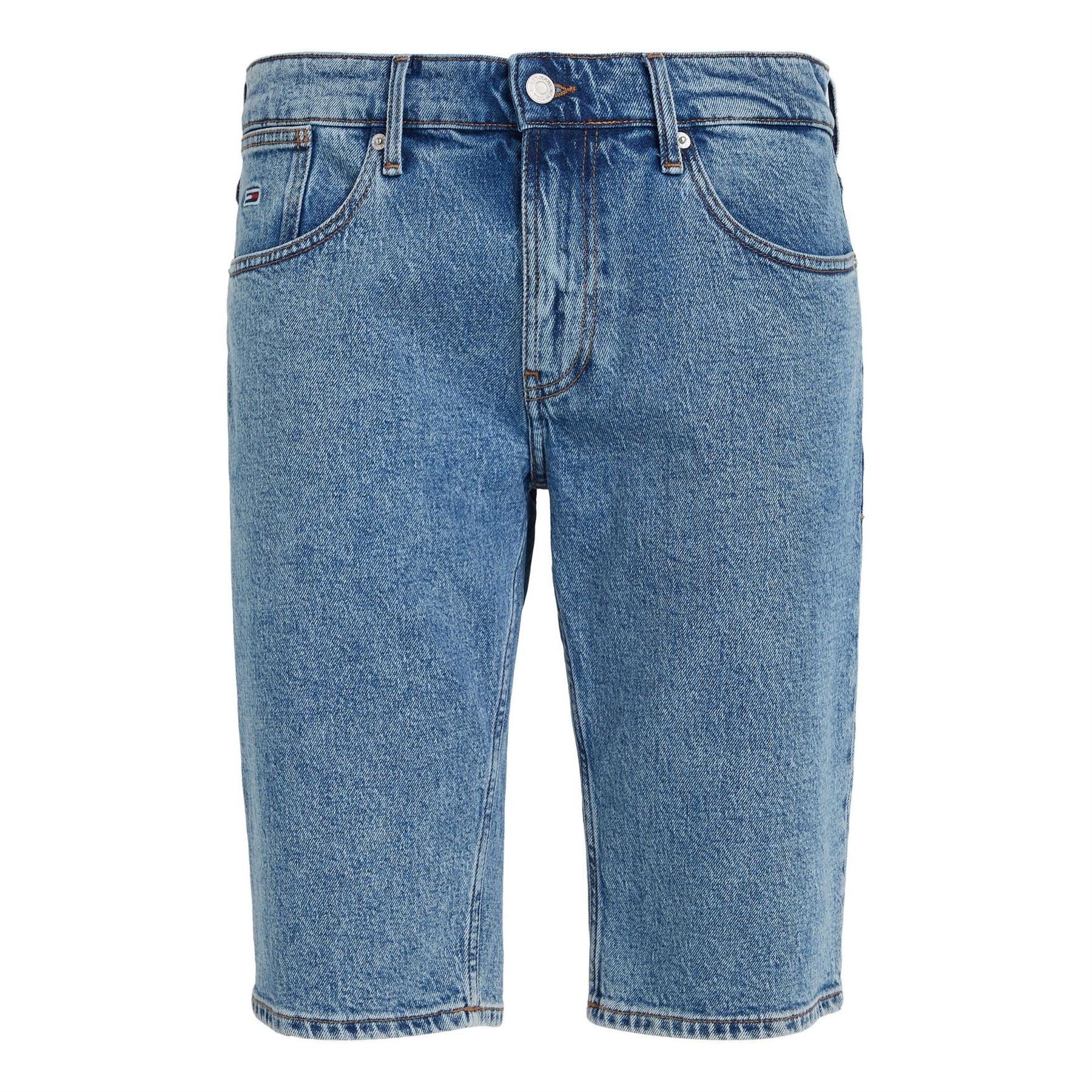 Tommy Jeans Denim Bermuda Shorts Light Wash