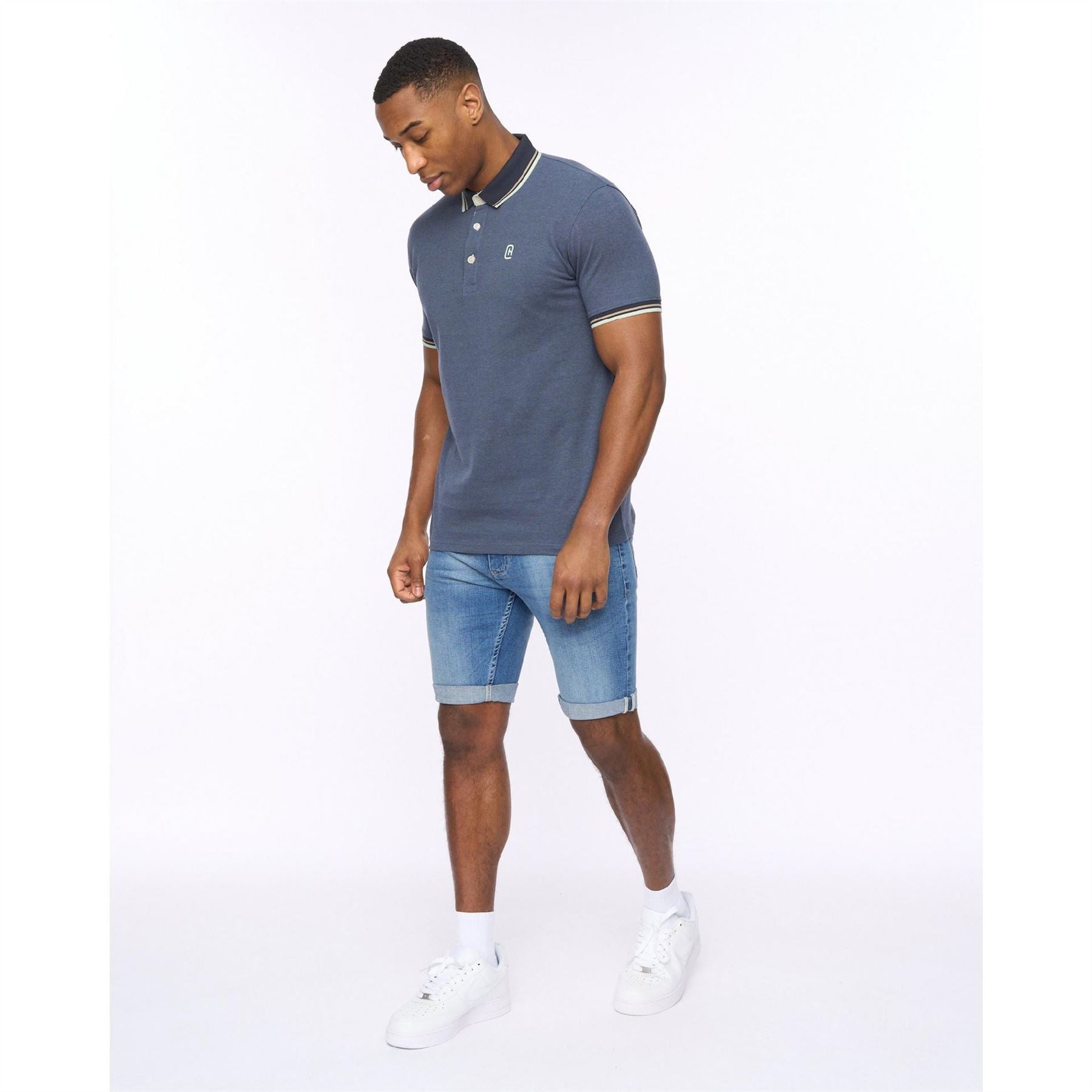 Crosshatch Tonwin Denim Shorts