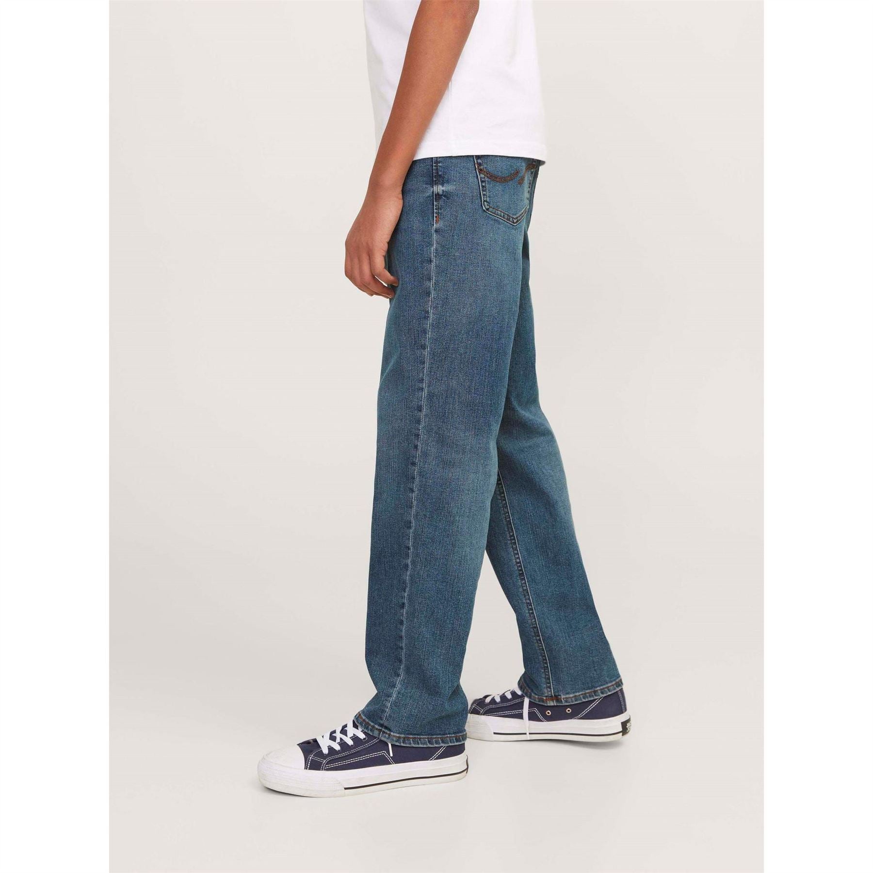 Jack and Jones Clark Junior Wide Leg Jeans