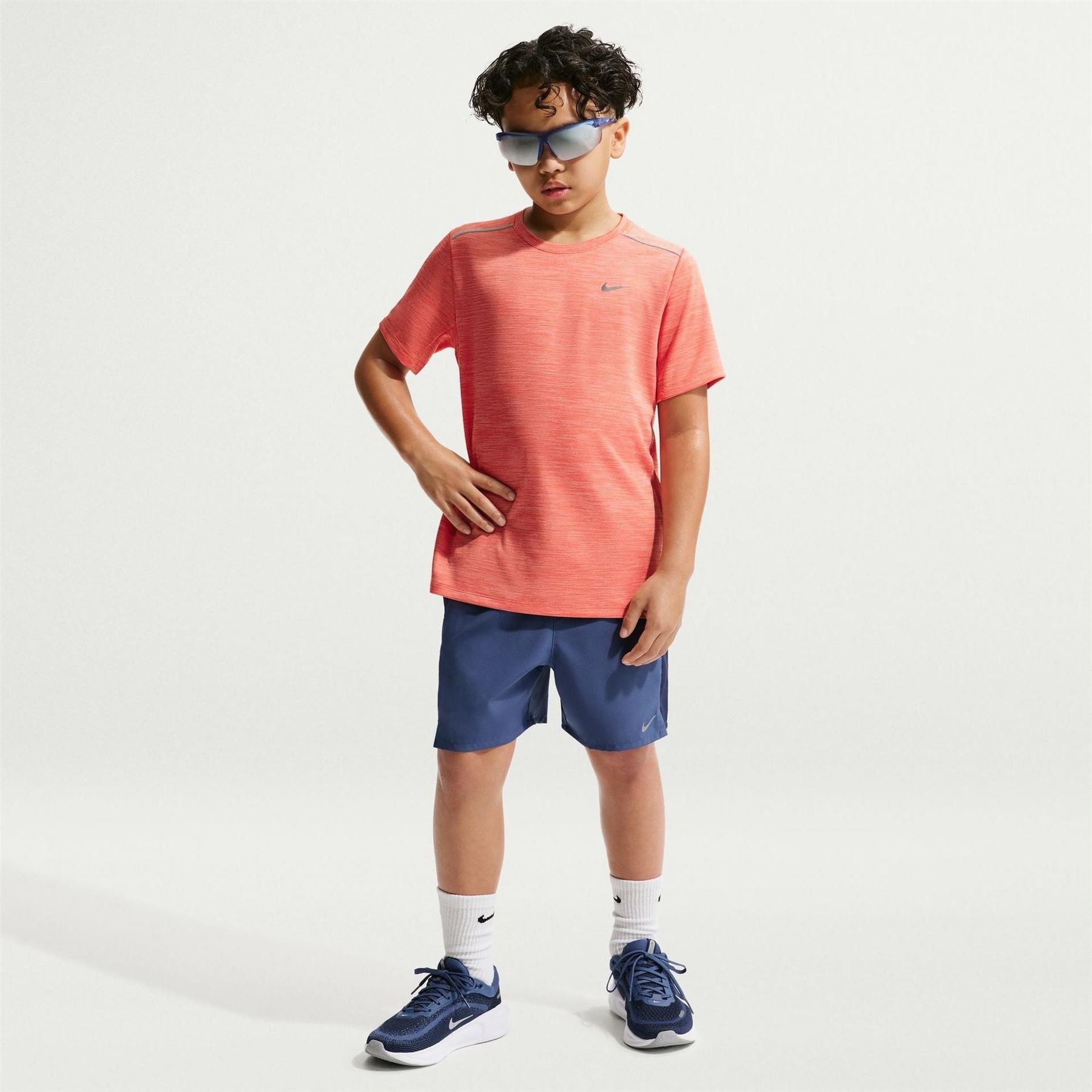 Nike Dri Fit Miler Big Kids (boys) Training Top