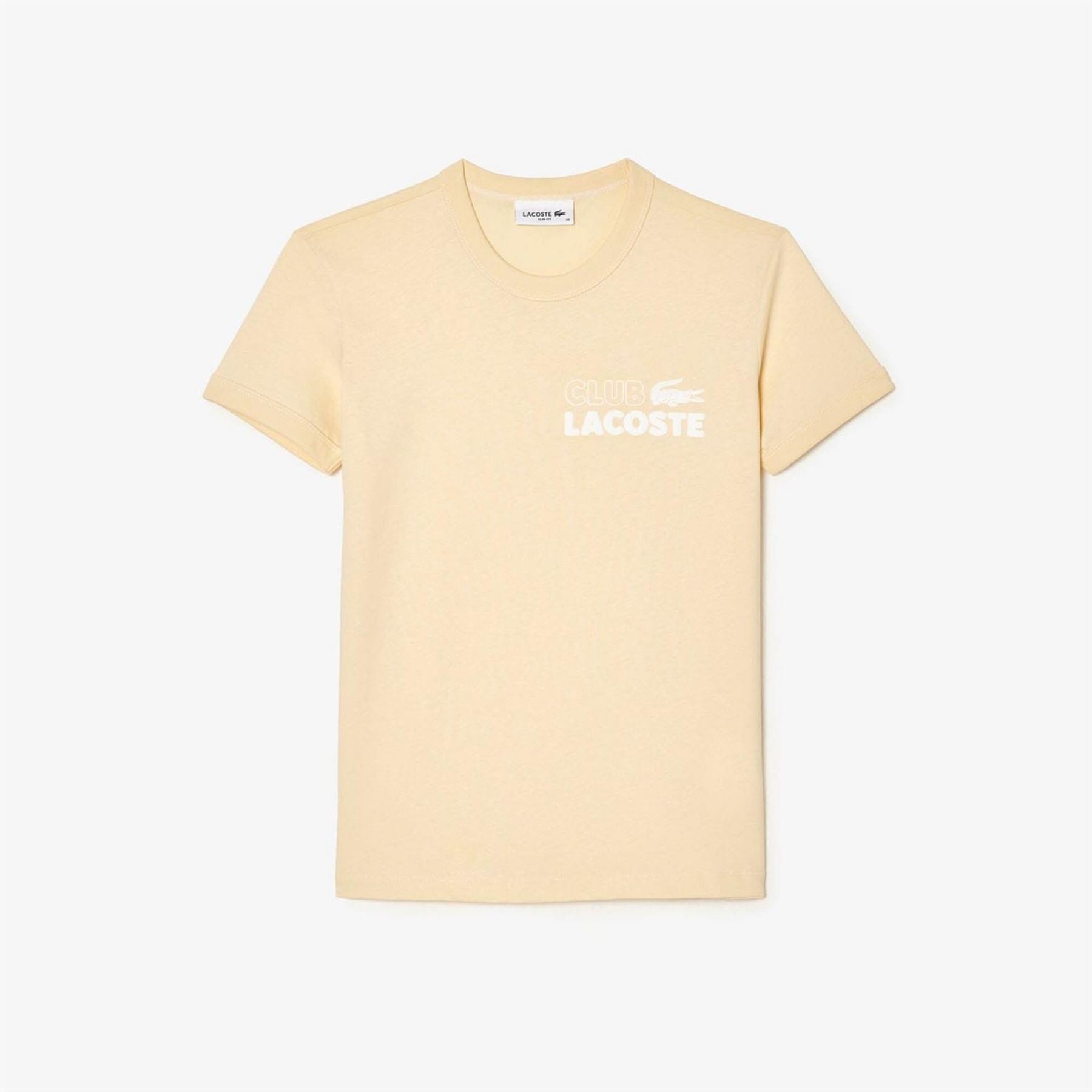 Lacoste Fit Organic Cotton Jersey T-Shirt