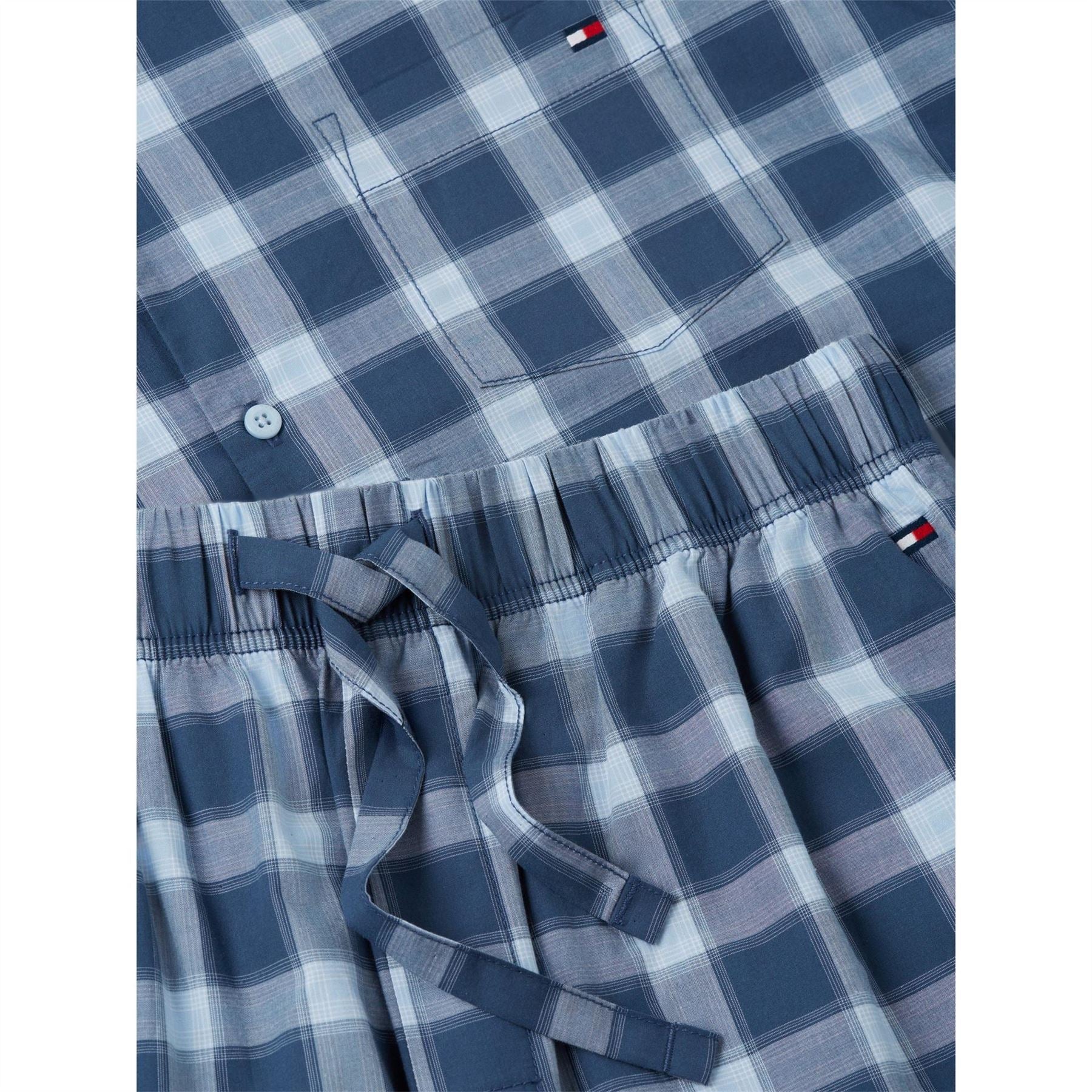 Tommy Hilfiger Ls Woven Pj Set