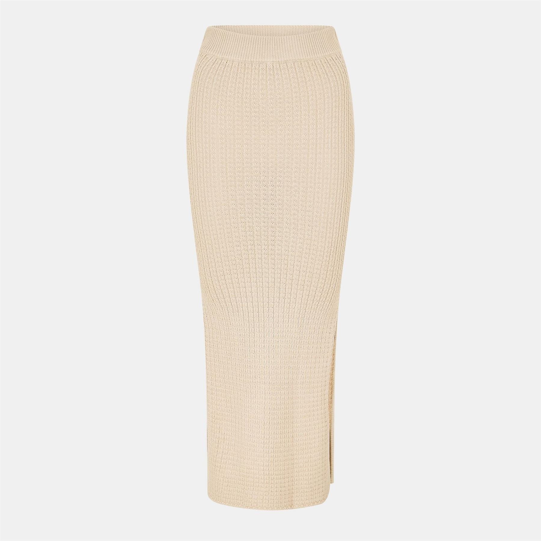 Jack Wills Stitchy Midi Skirt