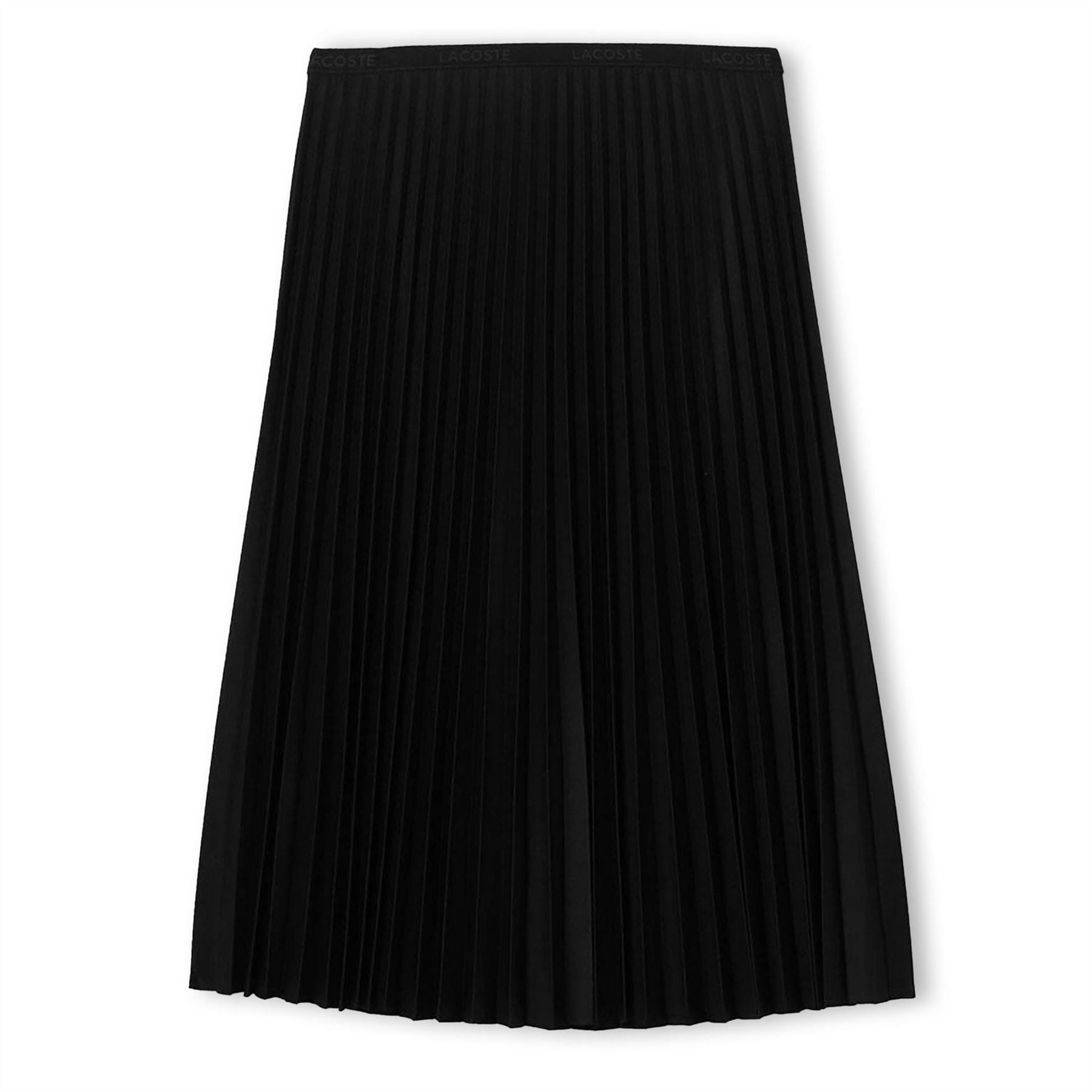 Lacoste Waist Flowing Pleated Skirt