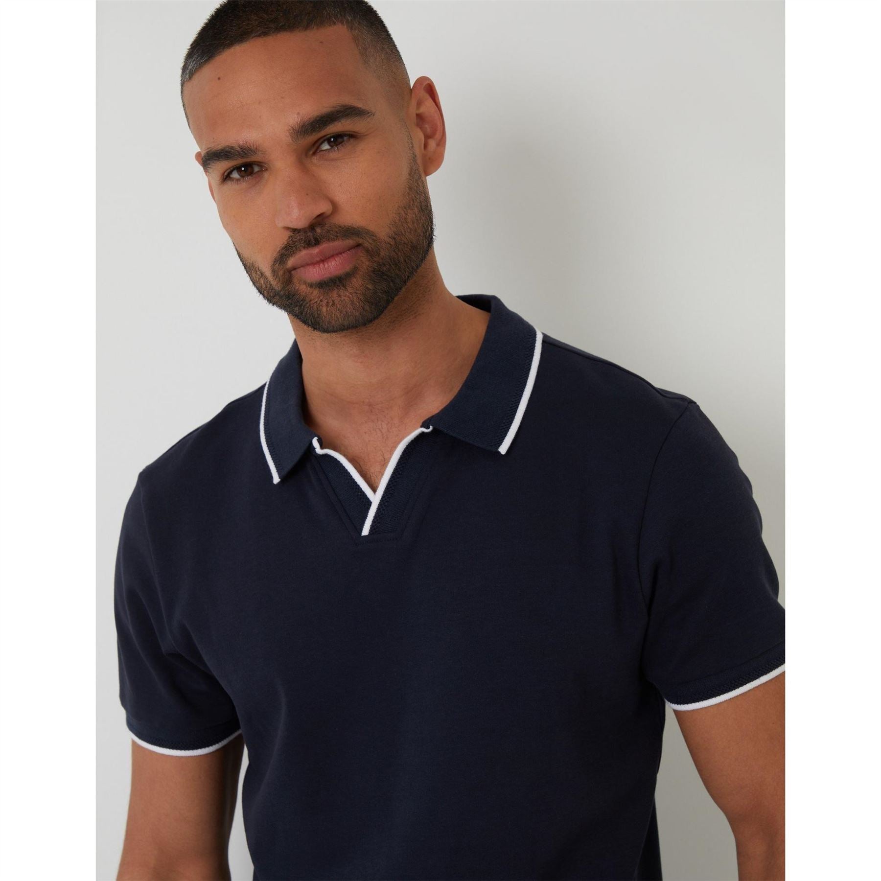 Threadbare Polo Marriage Regular Fit Short Sleeve Shirt