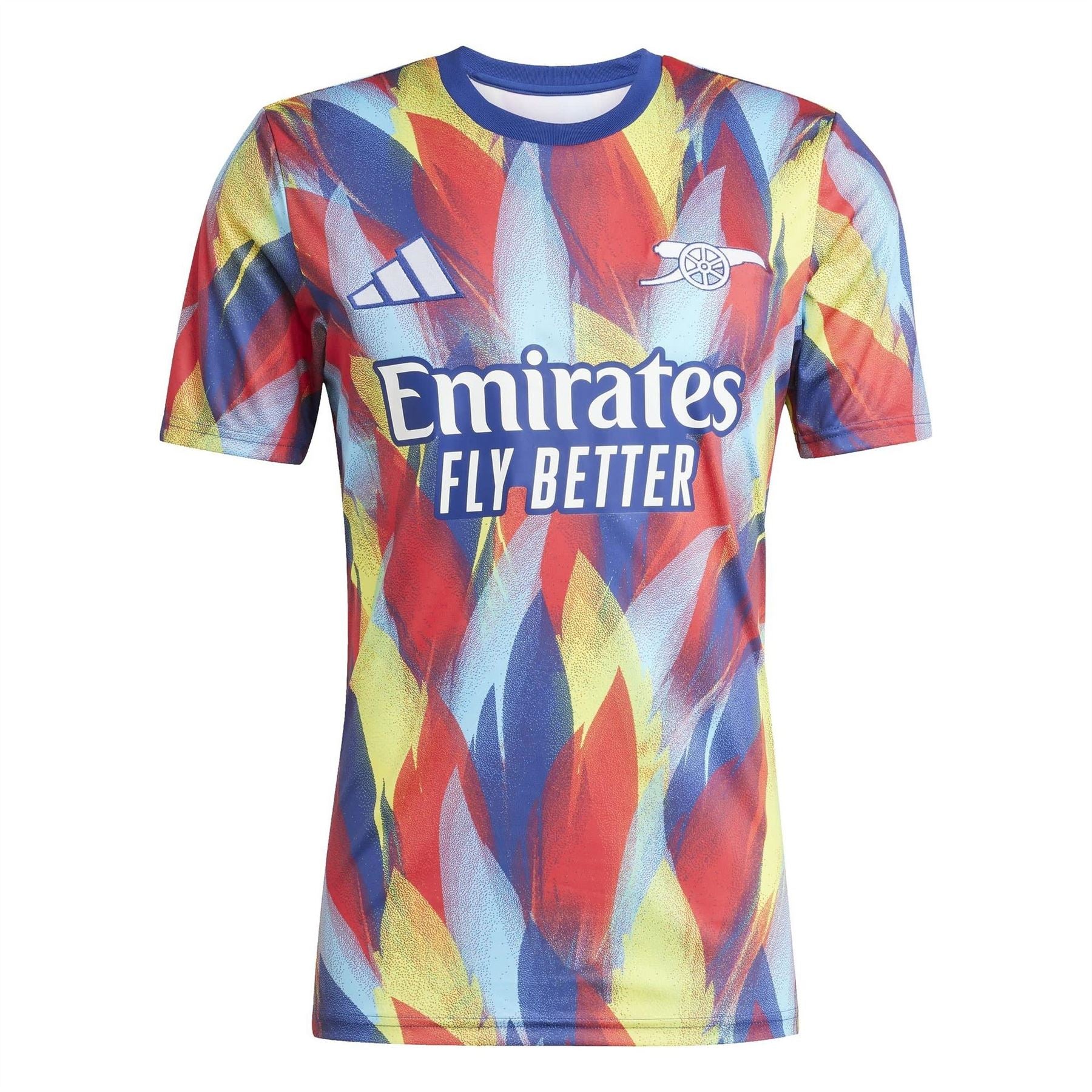 adidas Mens Arsenal Pre Match Shirt 2025 2026