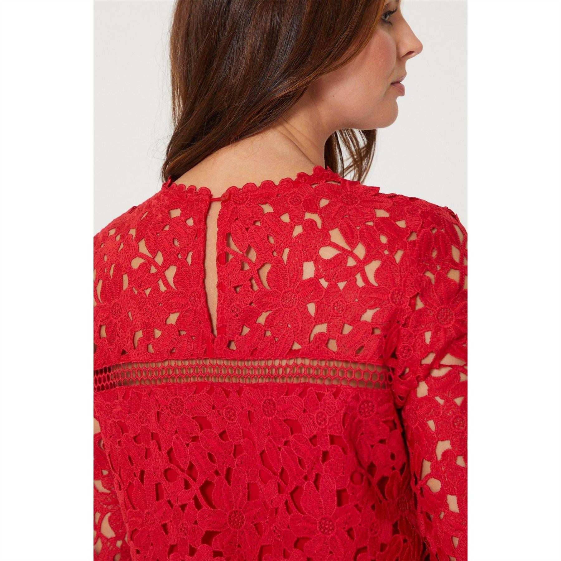 Be You Long Sleeve Lace Top