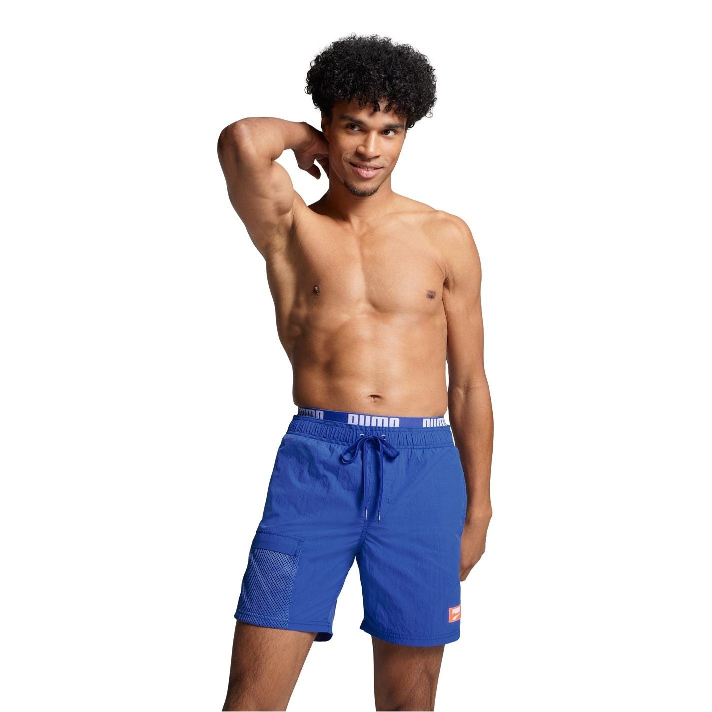 Puma Logo Embellish Swim Short