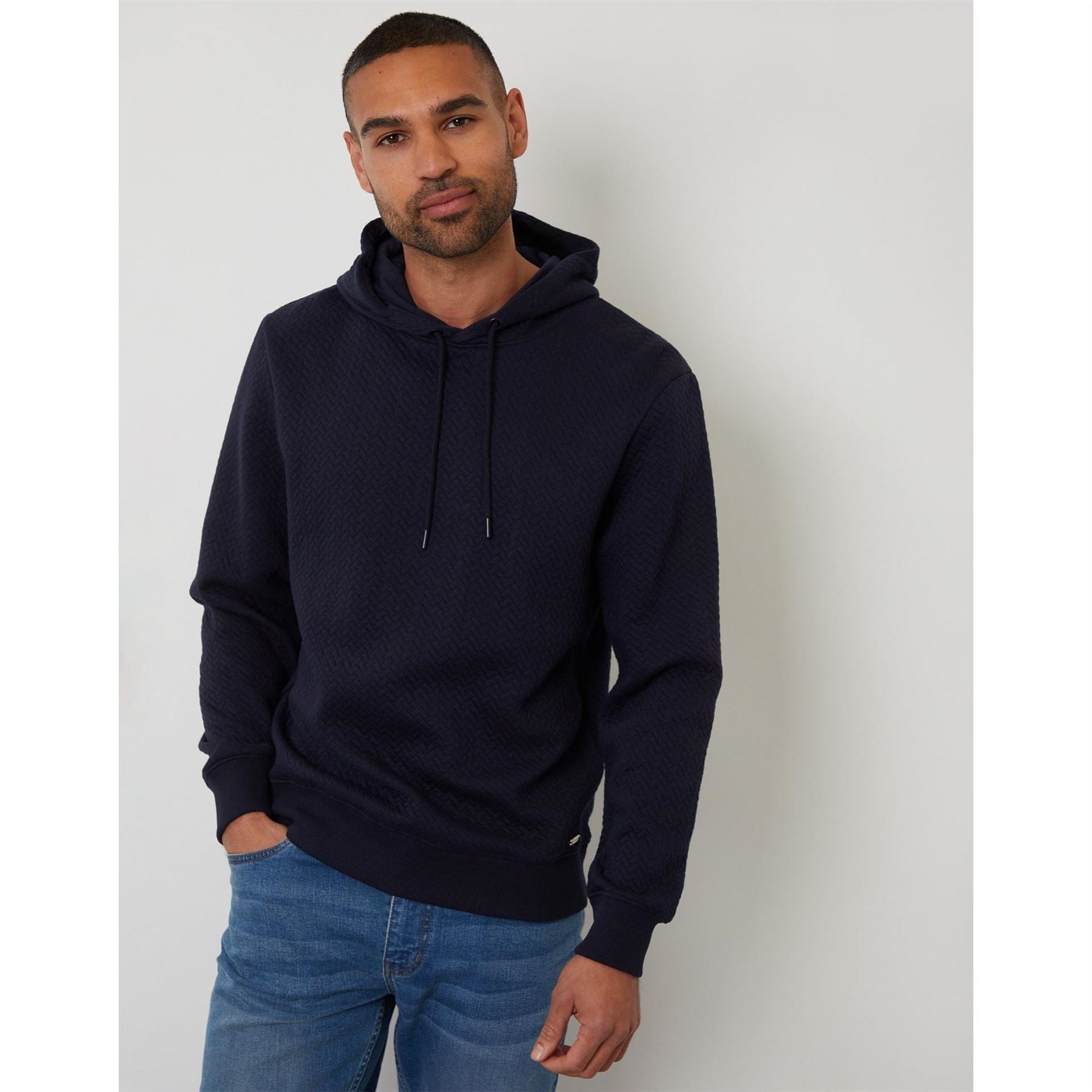 Threadbare Delta Regular Fit Hooded Sweatshirt