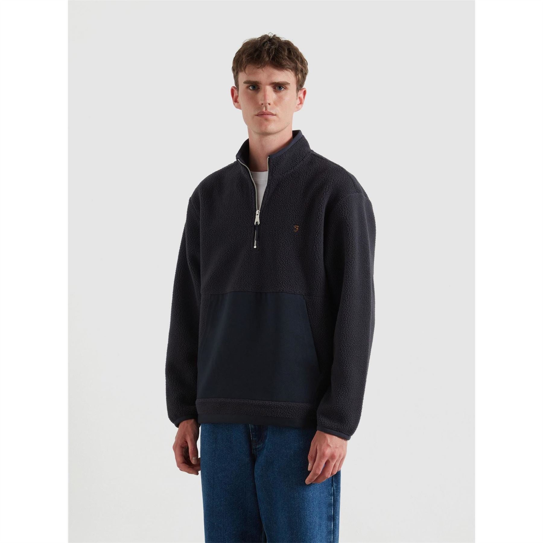 Farah Mews Quarter Zip Fleece