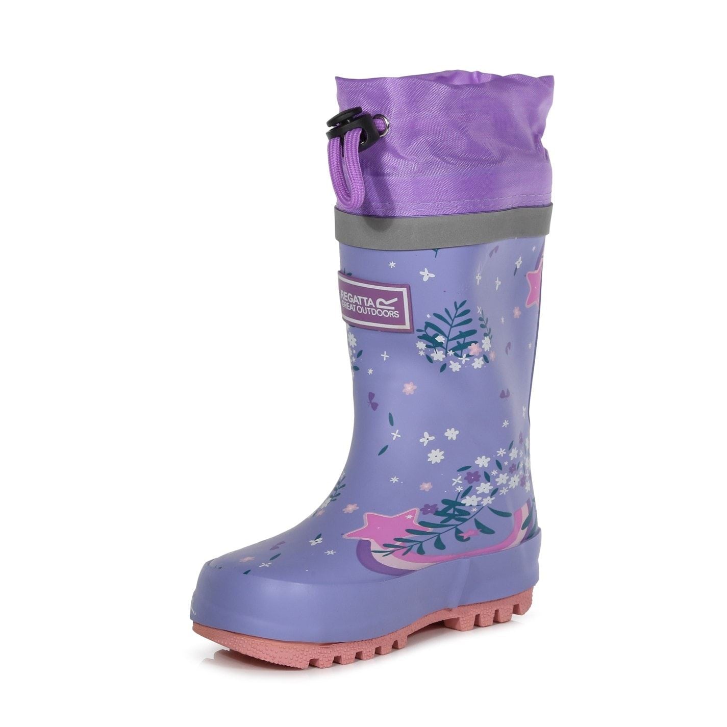 Regatta Splash Graphic Print Wellington Boots