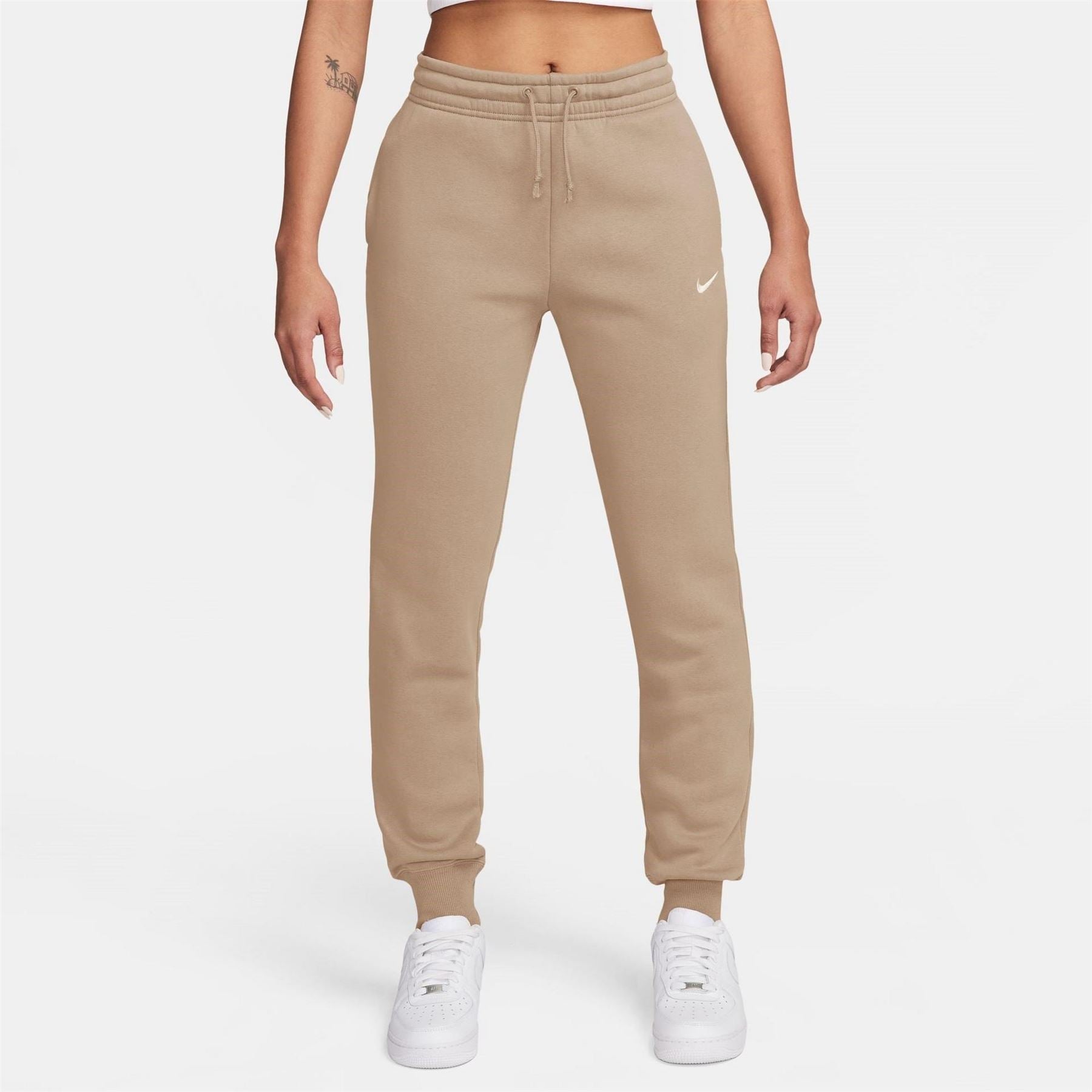 Nike Womens Sportswear Phoenix Fleece Mid Rise Sweatpants