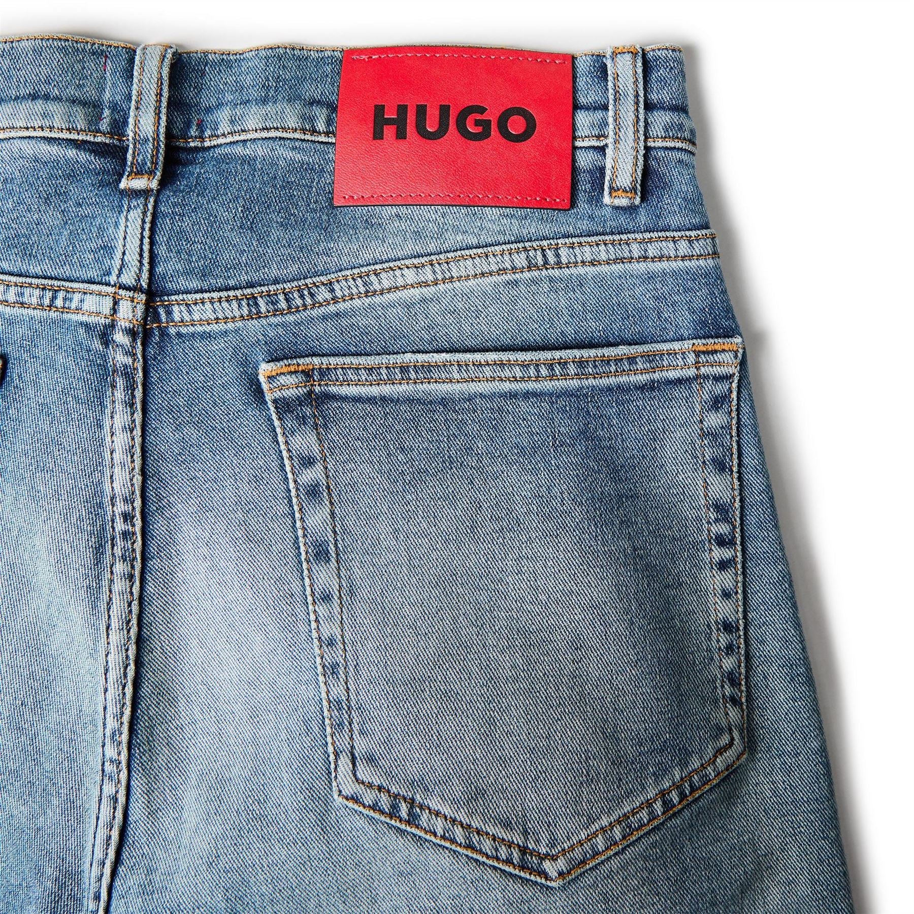 Hugo Five Pocket Design Slim Fit Jeans