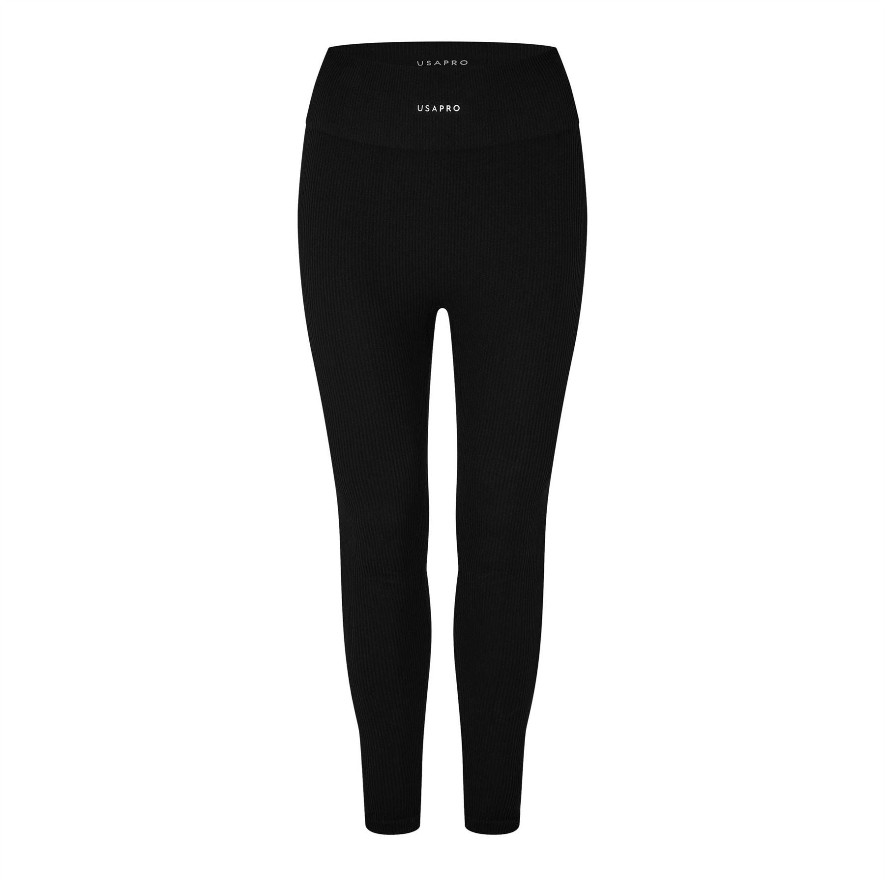USA Pro Womens Ribbed Leggings